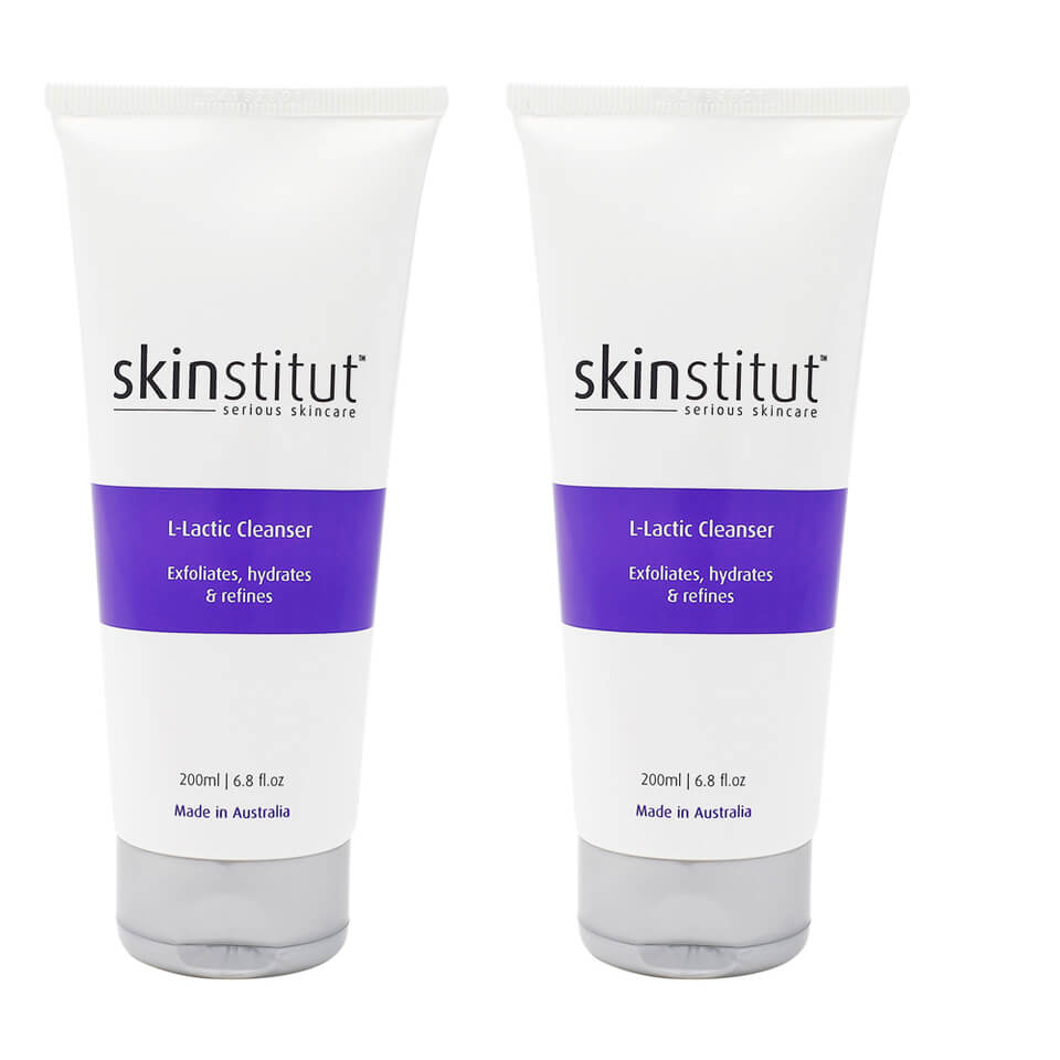 2x Skinstitut L-Lactic Cleanser 4%