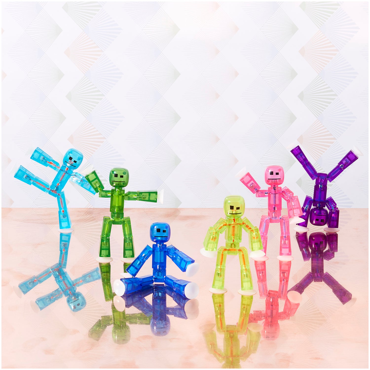 StikBot Figure Toy - 6 Pack Traditional Gifts - Zavvi US