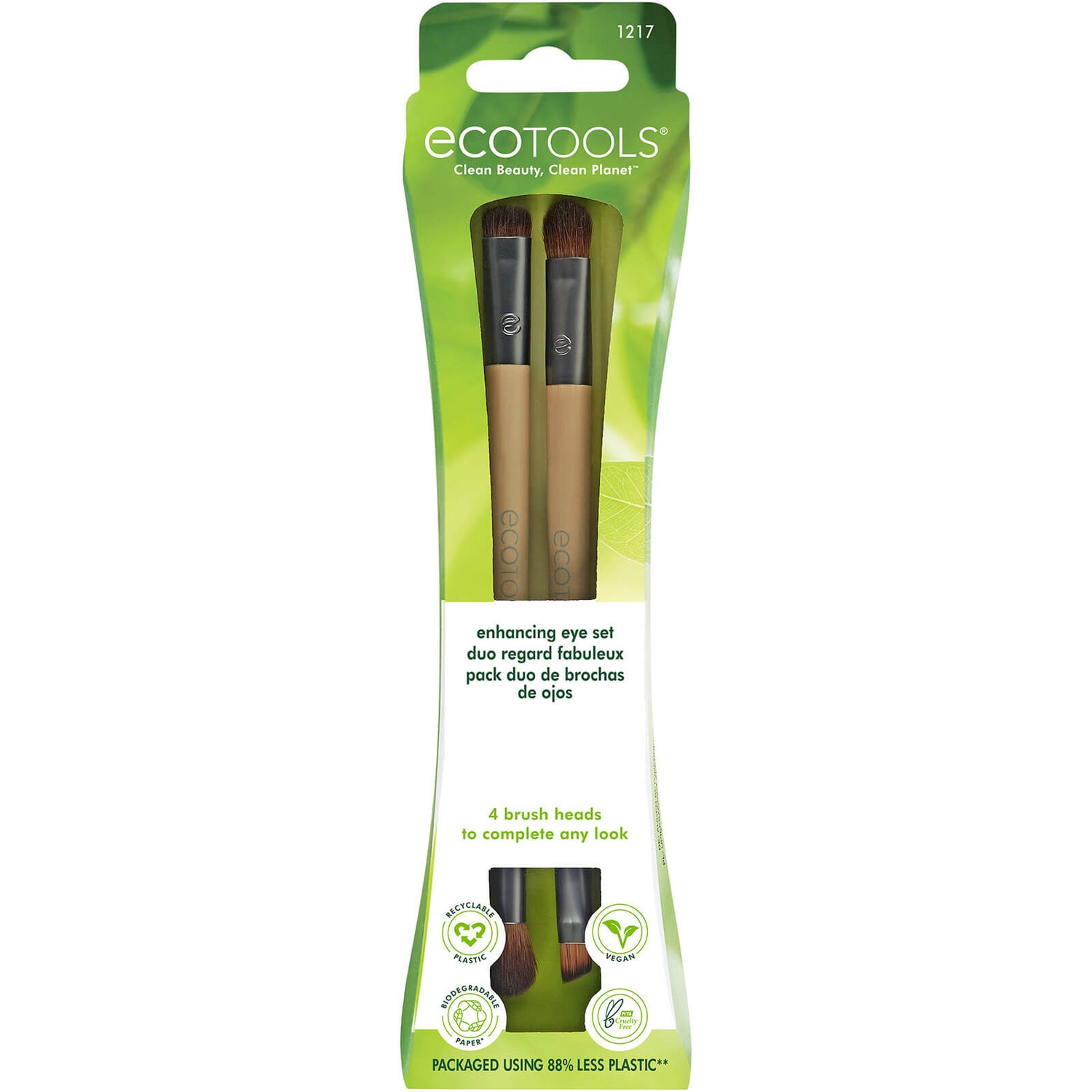 EcoTools Enhancing Duo Brush Set Koop online bij lookfantastic