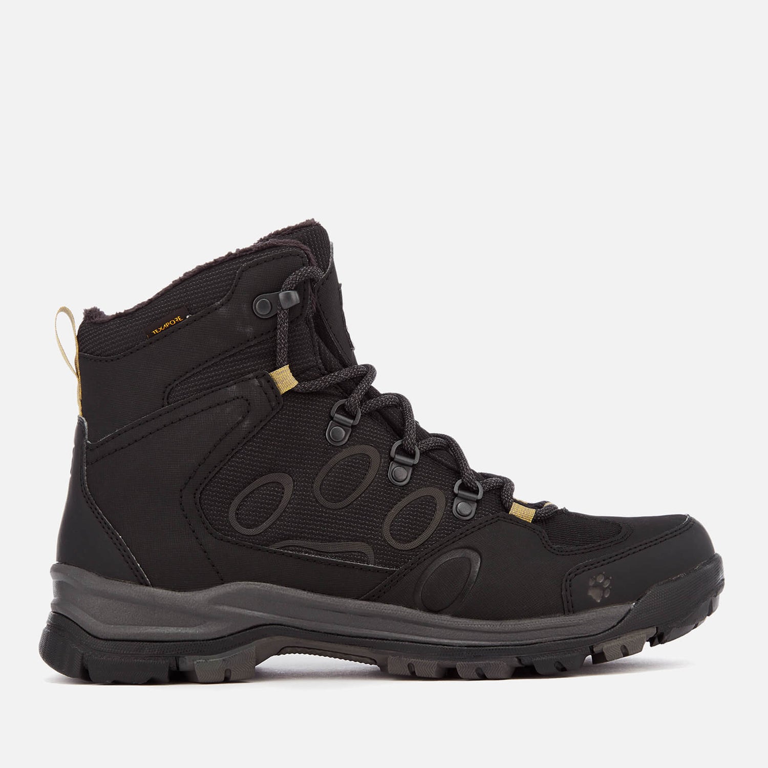 Jack Wolfskin Men s Cold Terrain Texapore Mid Walking Boots Black TheHut