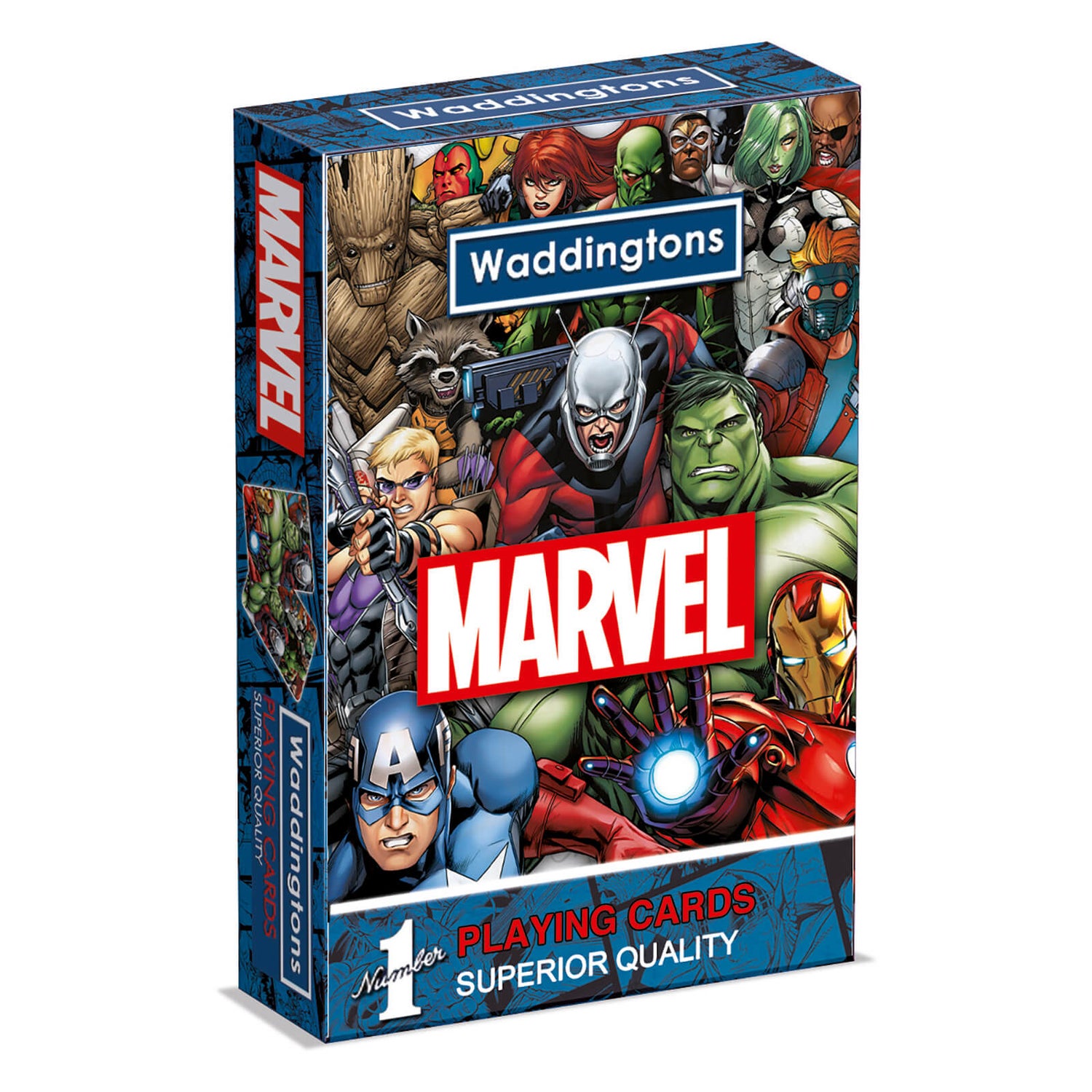 Waddingtons Number 1 Playing Cards - Marvel Universe Edition