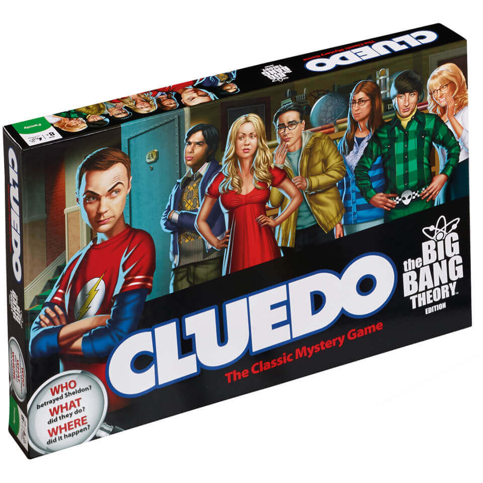 Cluedo Mystery Board Game - The Big Bang Theory Edition