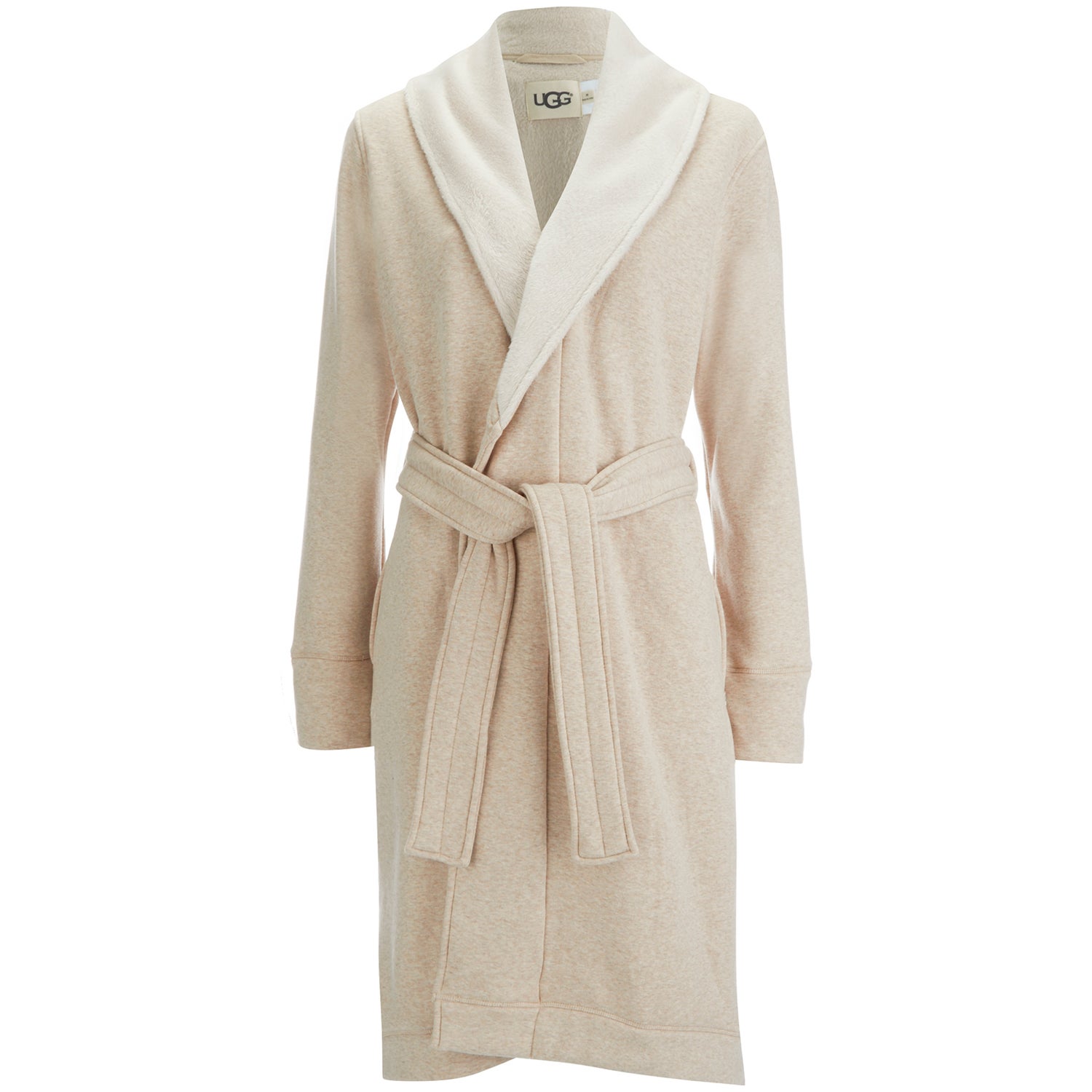 UGG Women s Heritage Comfort Duffield Dressing Gown Oatmeal Heather TheHut