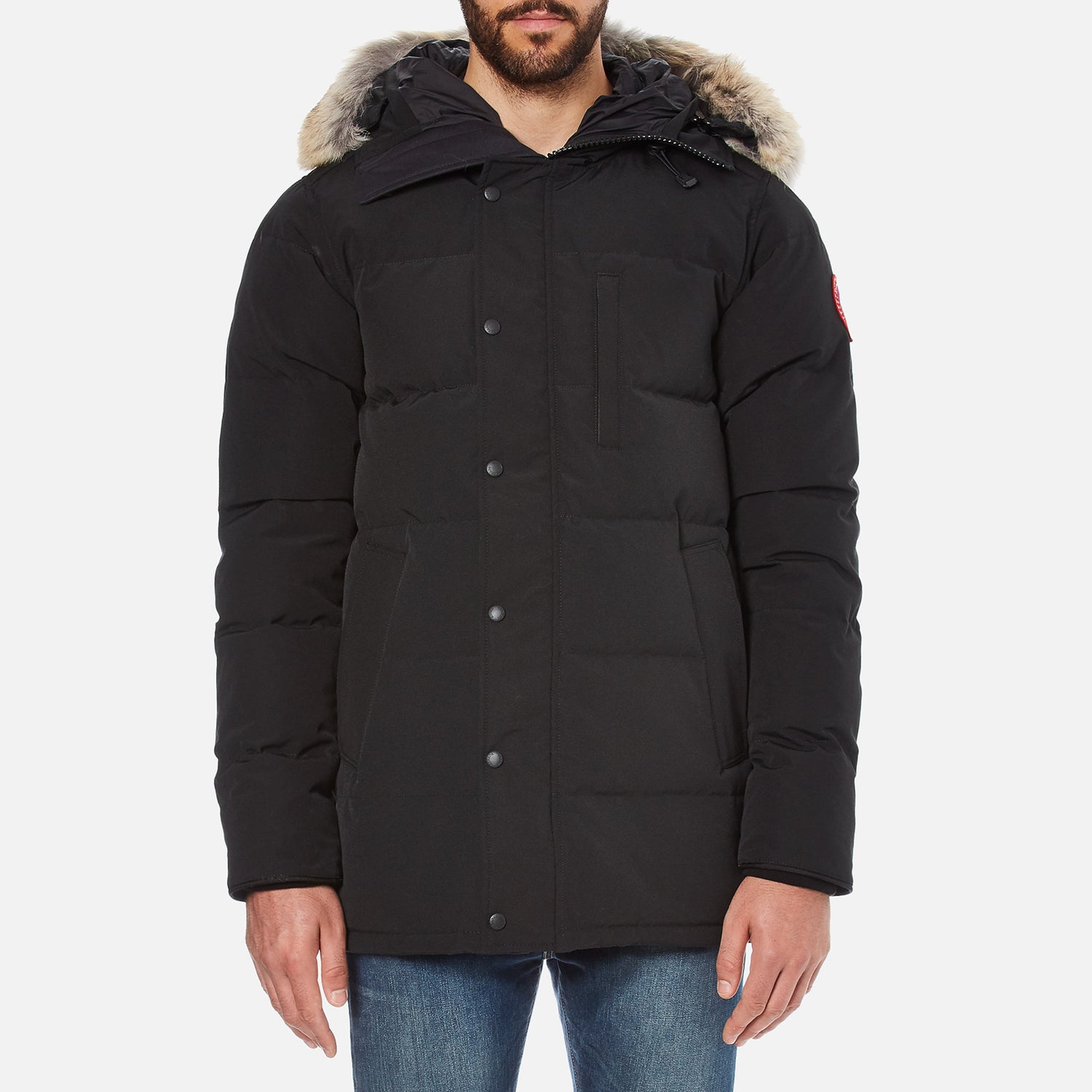 Canada Goose Men's Carson Parka Jacket - Black - Free UK Delivery Available
