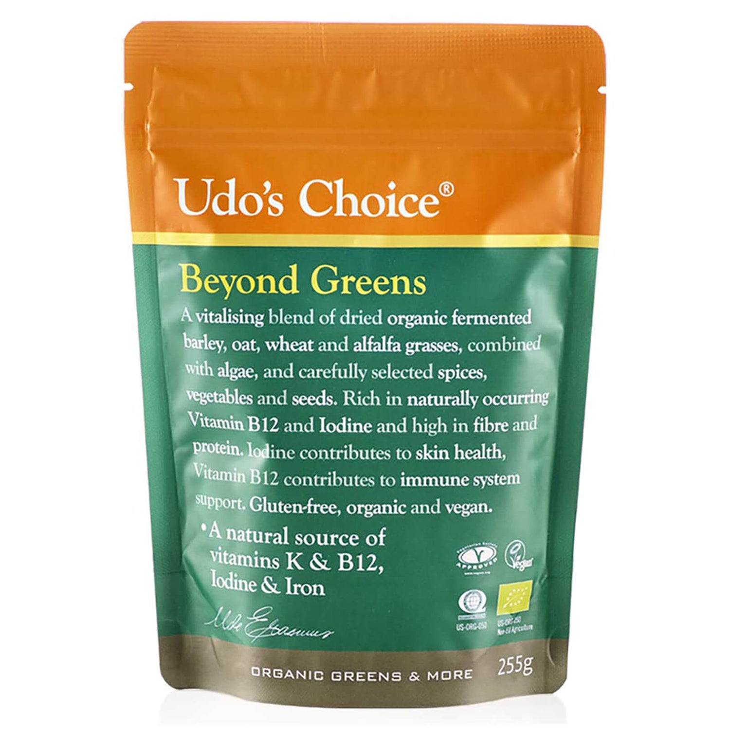 Udo's Choice Organic Beyond Greens - 255g (Worth $46)