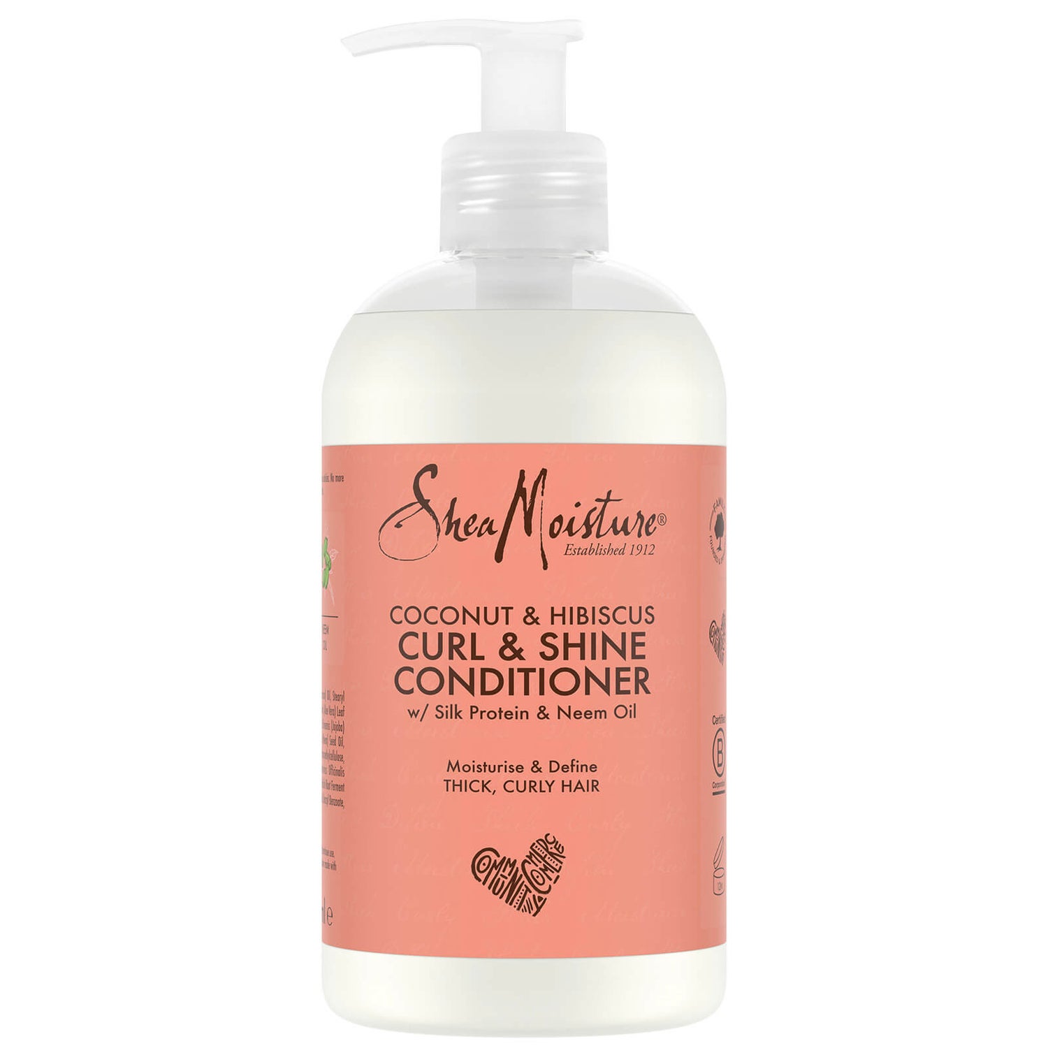 coconut and hibiscus curl and shine conditioner