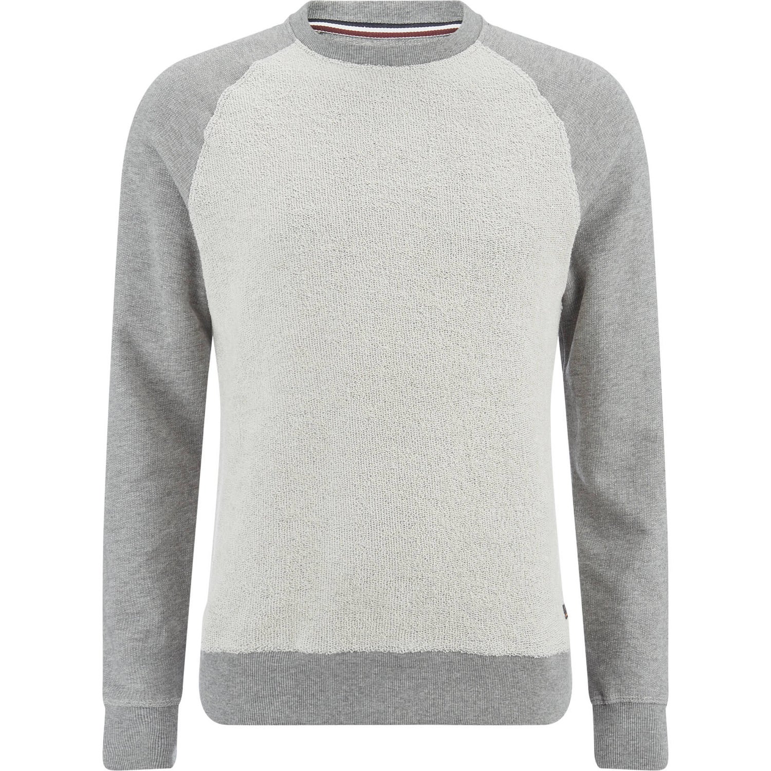 Produkt Men's Knit Raglan Crew Neck Sweatshirt - Light Grey Melange ...