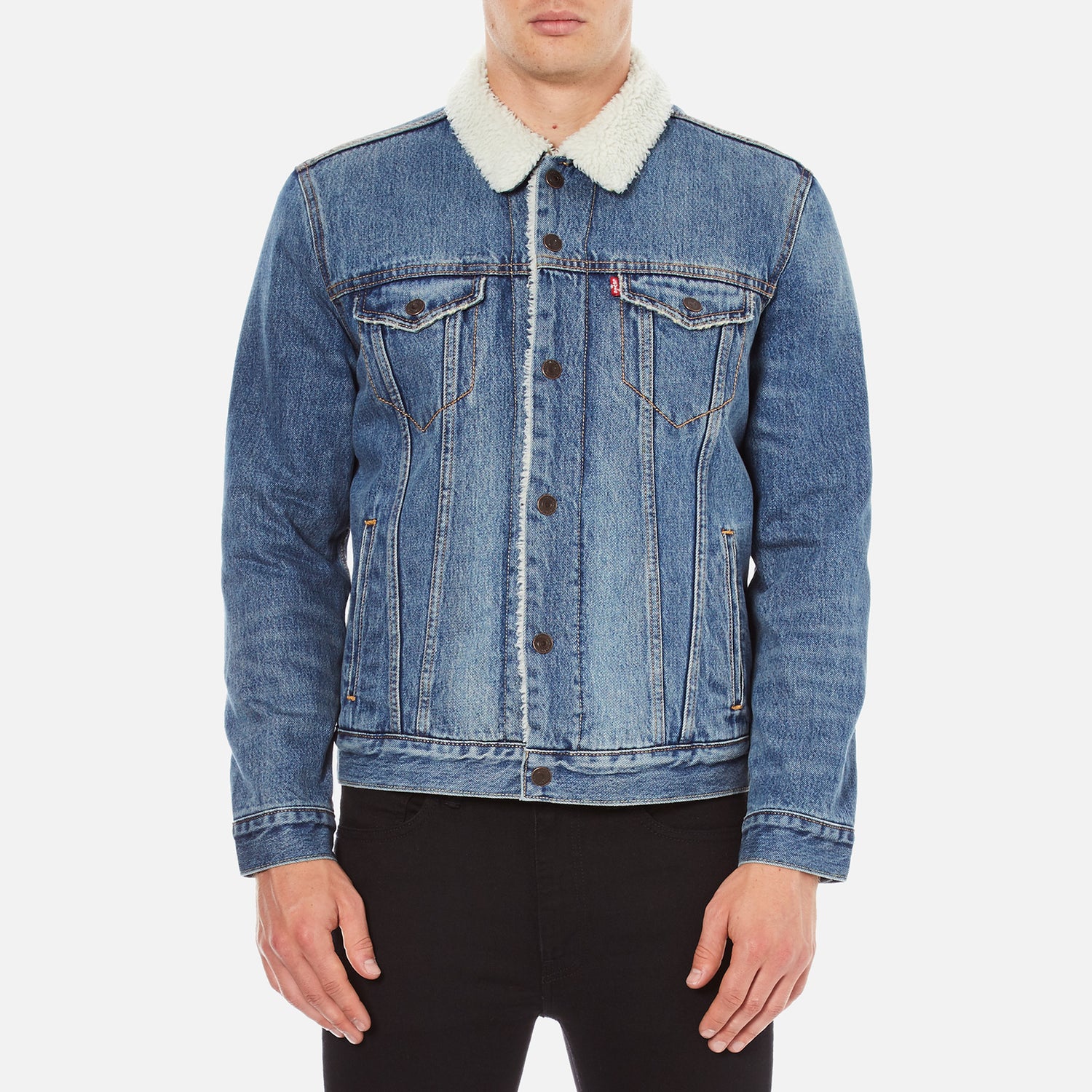 Levi s Men s Type 3 Sherpa Trucker Jacket Buckman TheHut