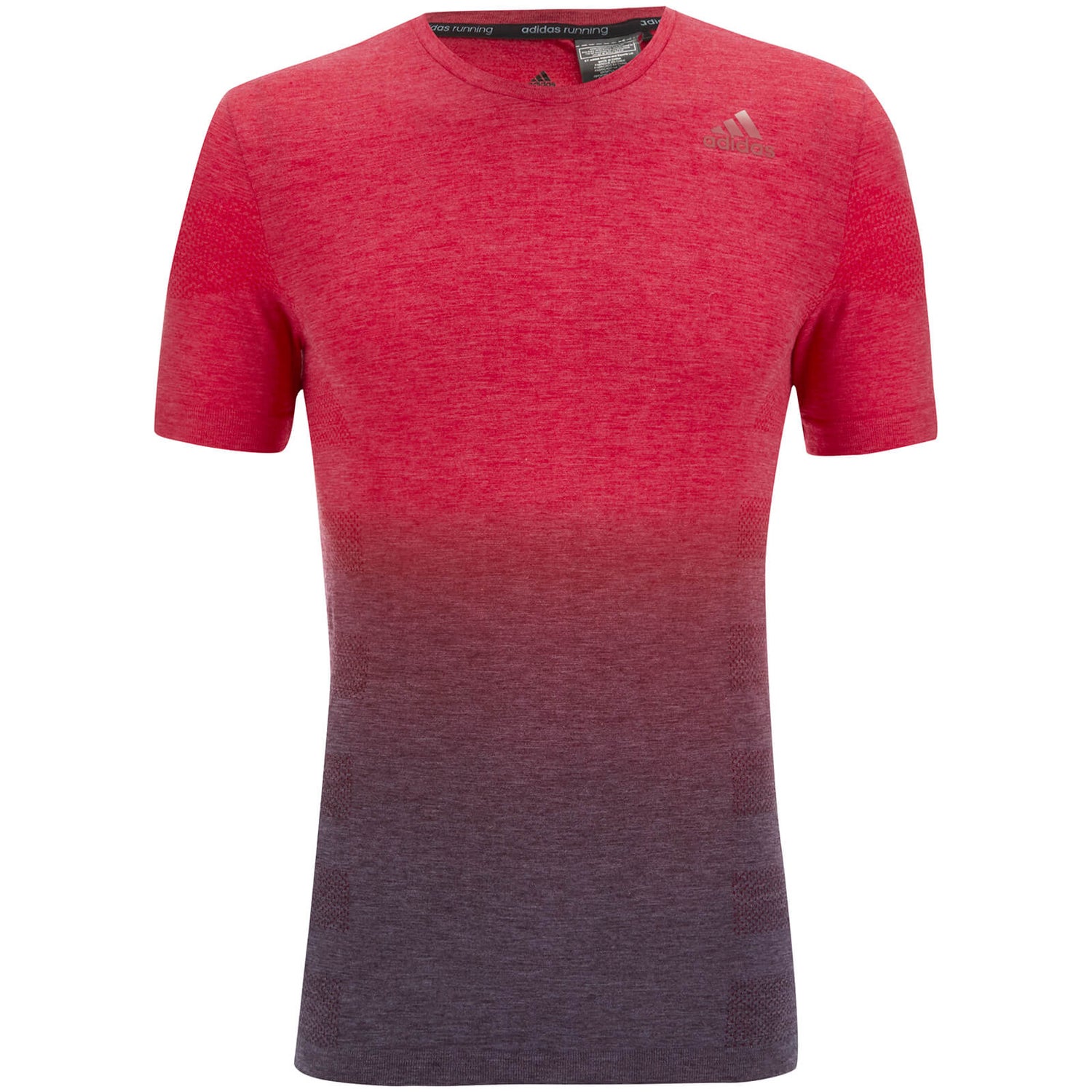 Men's Primeknit Wool Running T-Shirt - Red/Blue ProBikeKit Australia