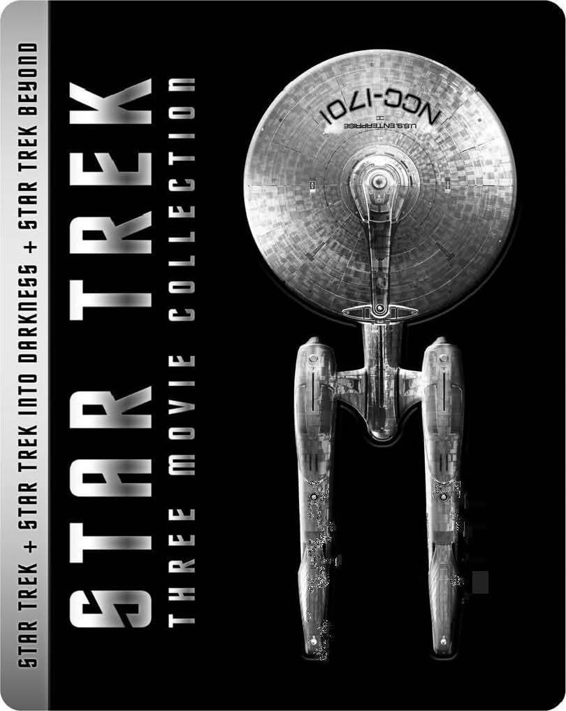 Star Trek (2D)/Star Trek Darkness (2D & 3D)/Star Trek Beyond (2D & 3D) - Zavvi Exclusive Steelbook
