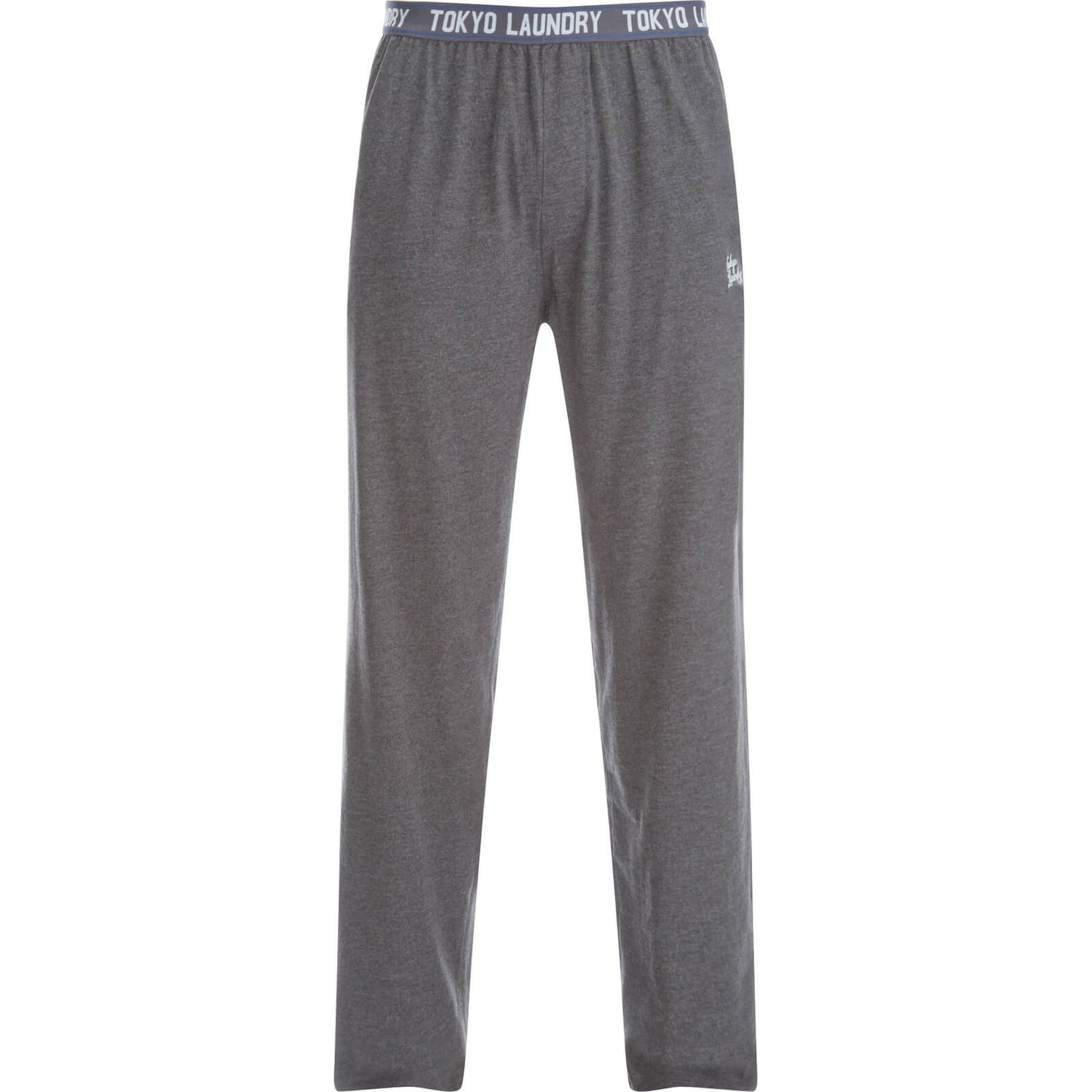 Tokyo Laundry Men's Corsham Jersey Lounge Pants Charcoal Marl