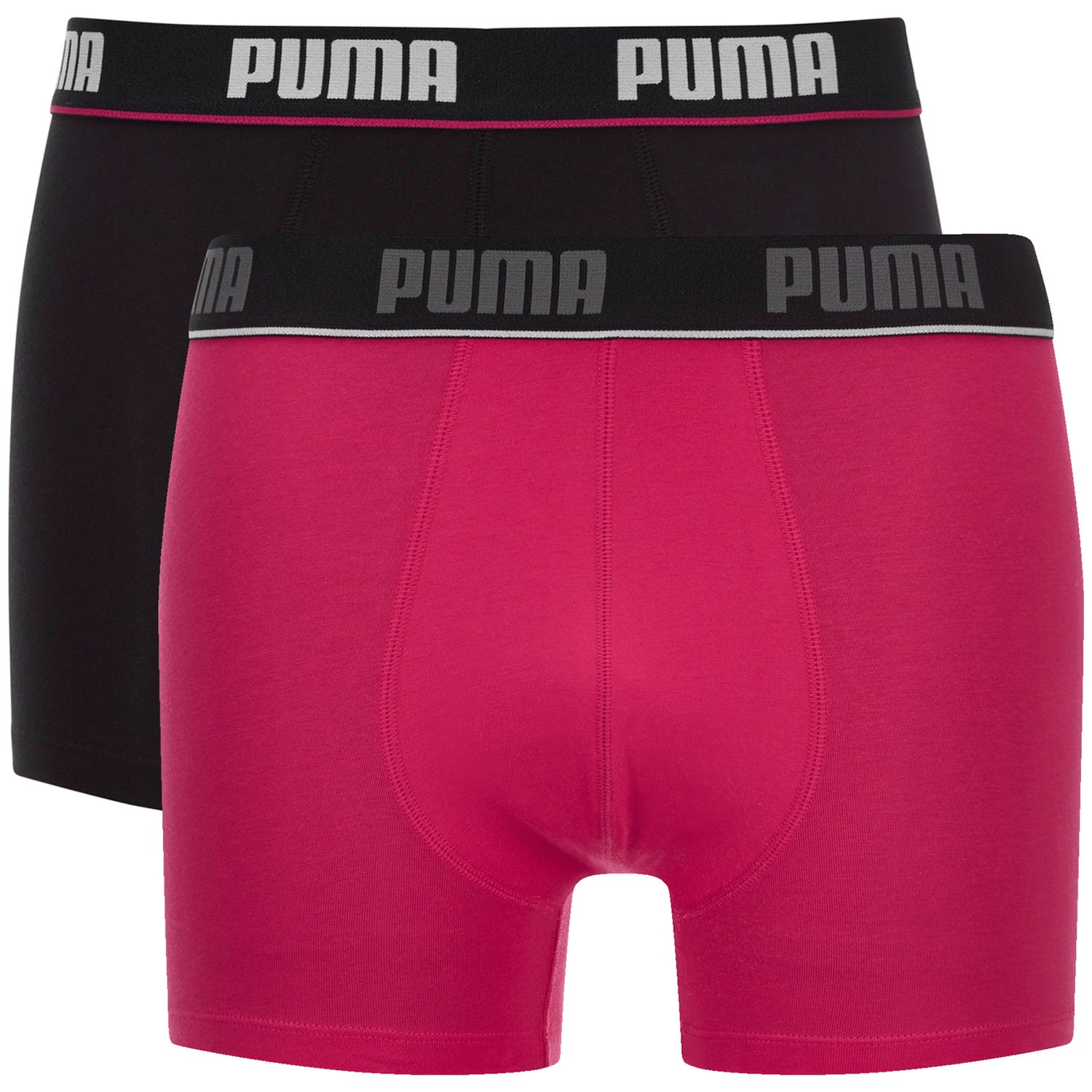 Kll Buffalo Plaid Red Black Men'S Cotton Boxer Briefs Underwear-Xx-Large