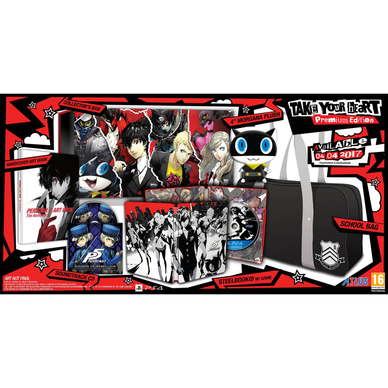 Persona 5 Collector's Edition PS4 - Zavvi UK