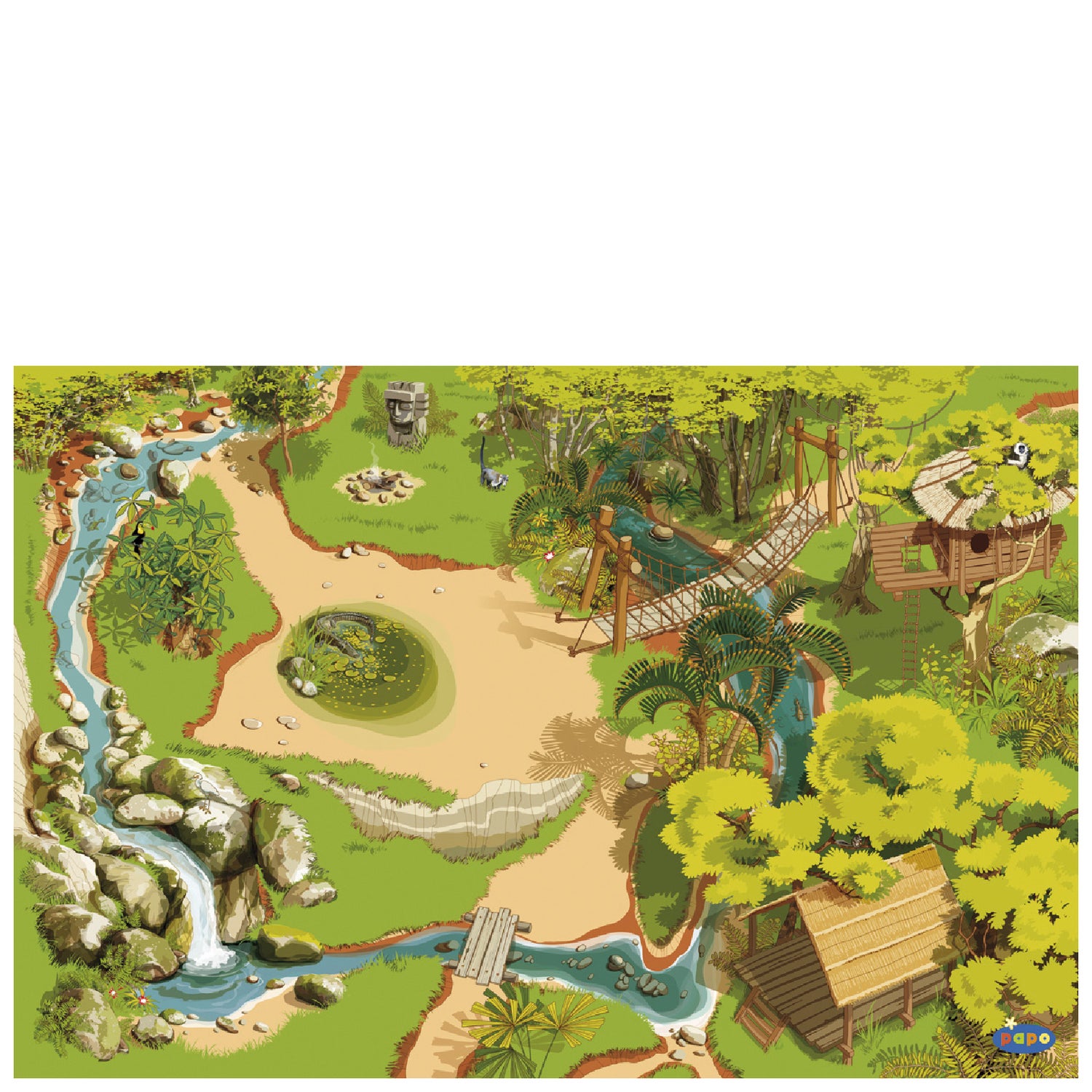 Jungle play mat discount