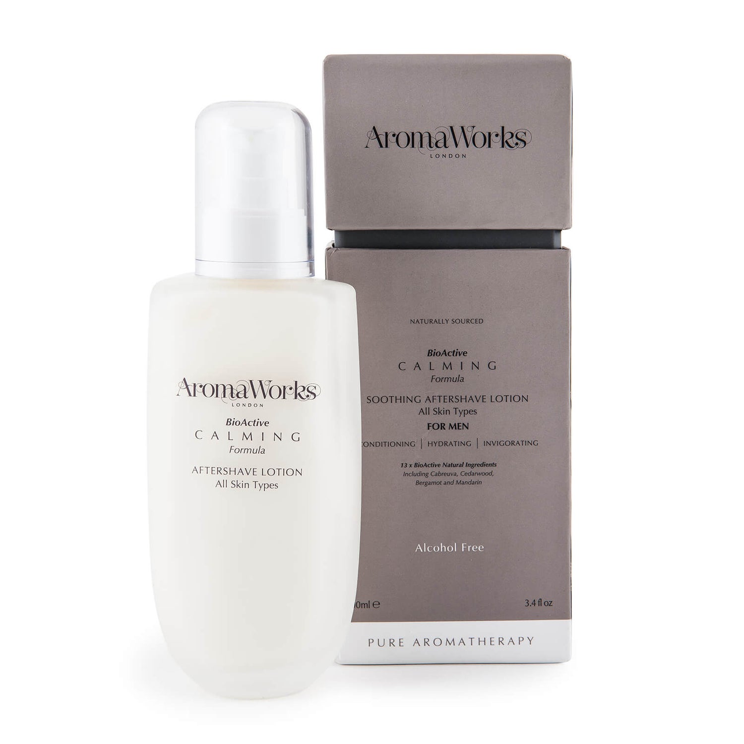 AromaWorks Mens Calming Aftershave Lotion 100ml AromaWorks Mens Calming Aftershave Lotion 100ml