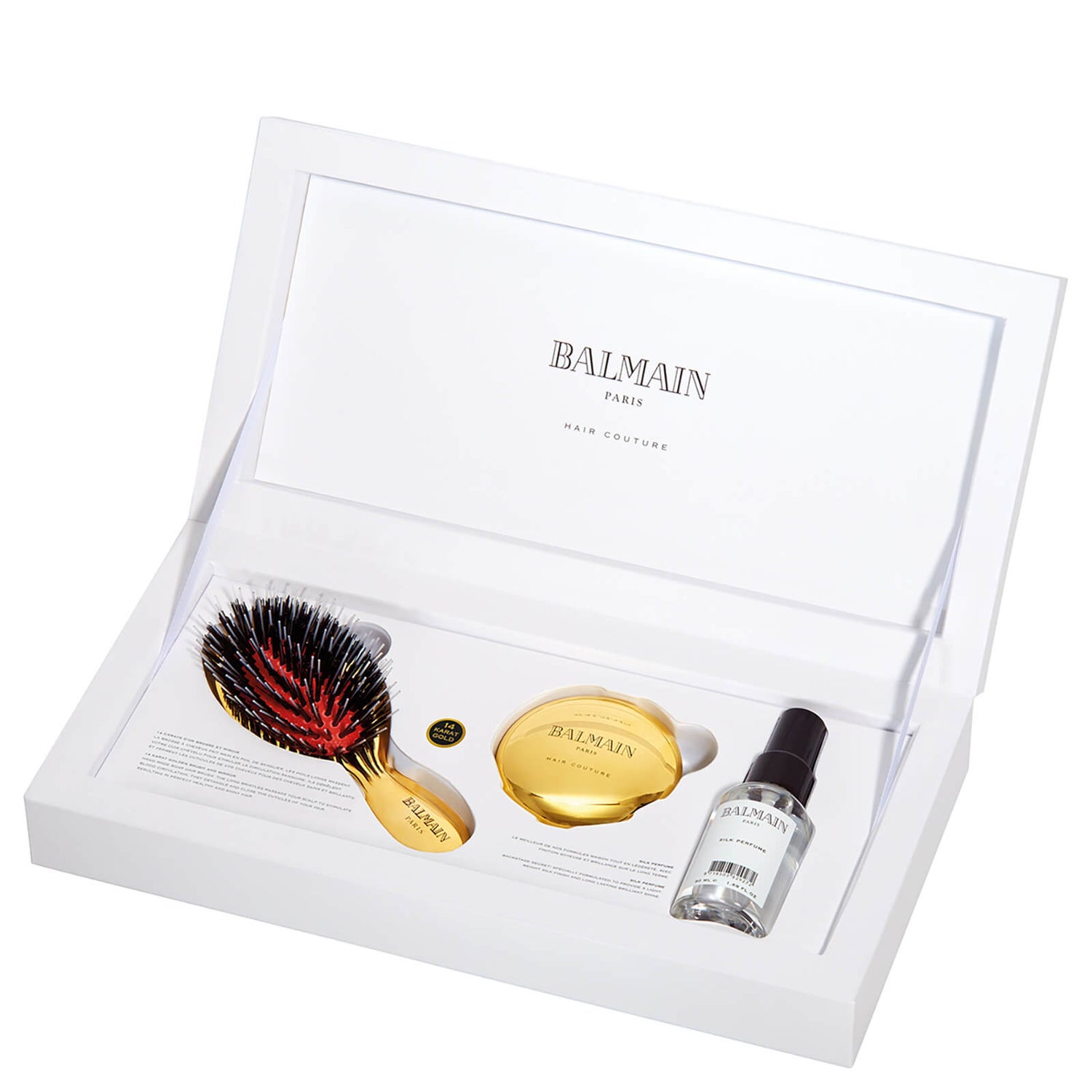 Balmain Hair Mini Golden Brush Set (Worth £138.95)