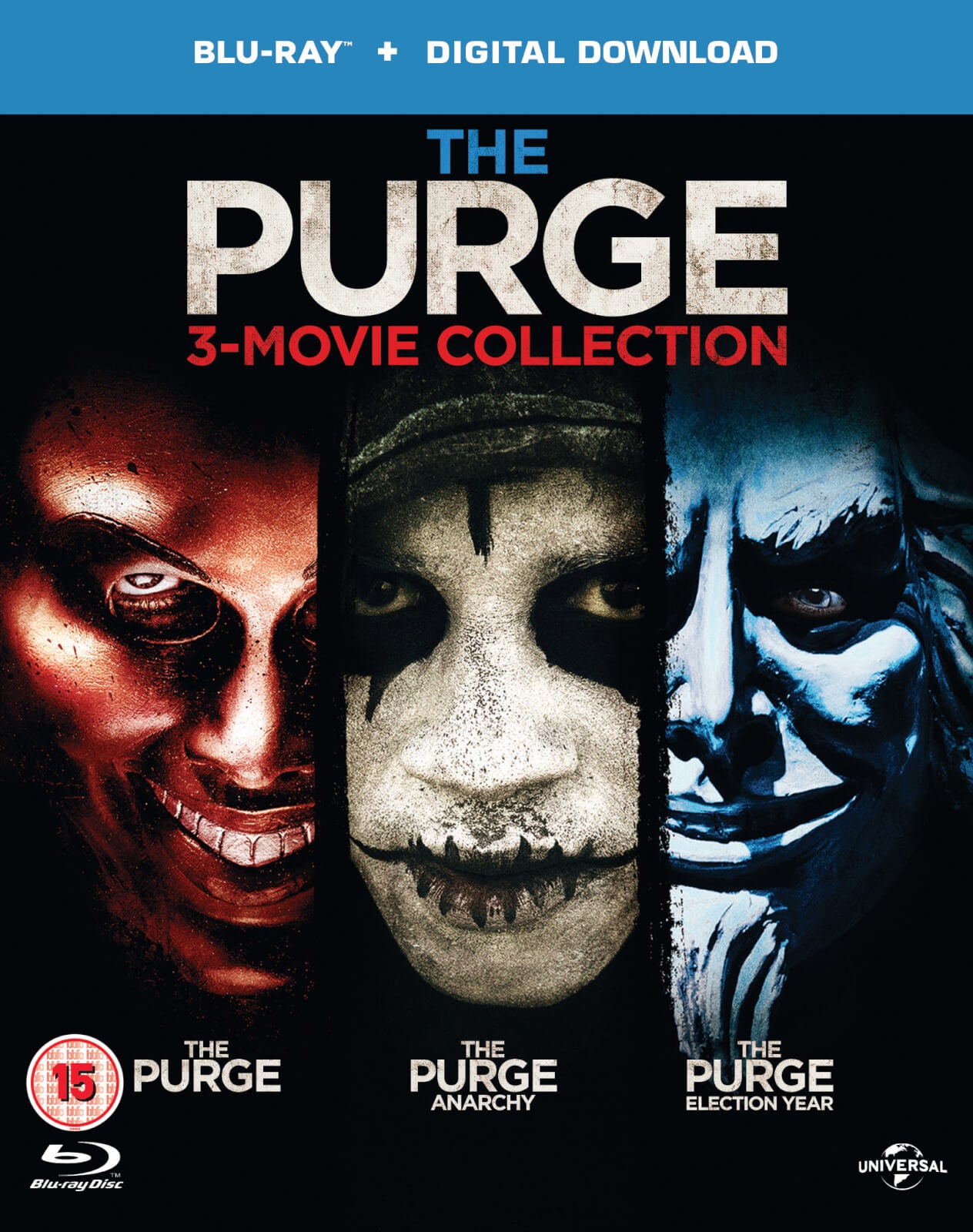 The Purge/The Purge: Anarchy/The Purge: Election Year Blu-ray