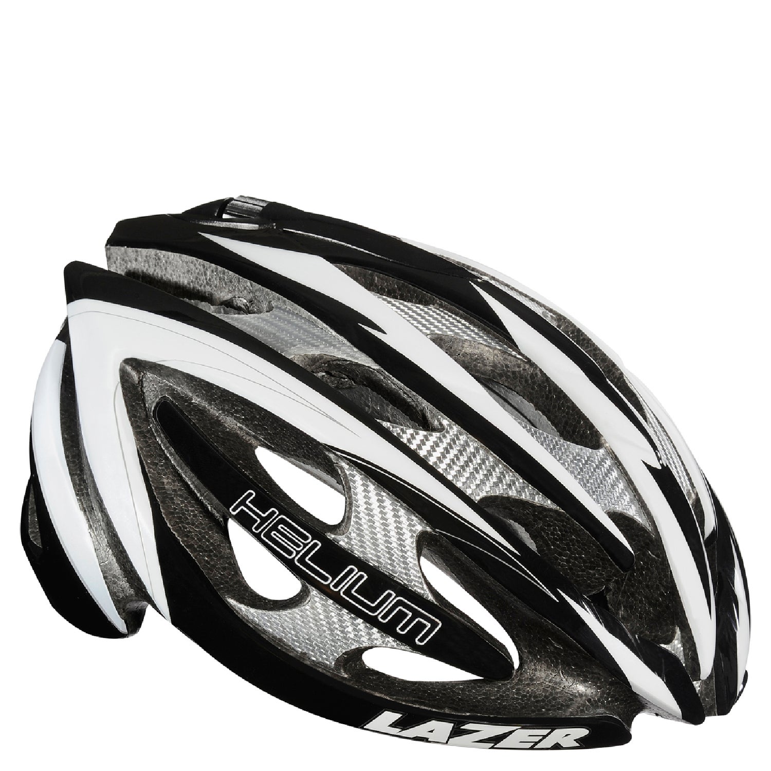 Lazer Helium Helmet with MIPS Black White ProBikeKit UK