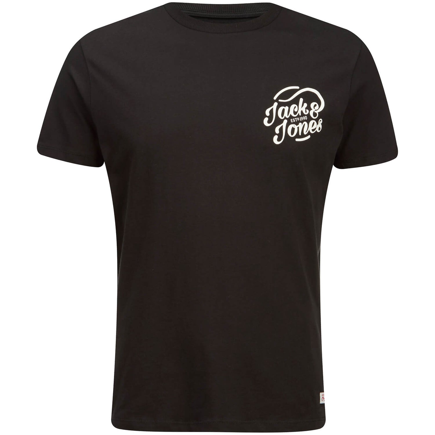 T-Shirt Jack & Jones Homme Originals Freebie -Noir Mens Clothing