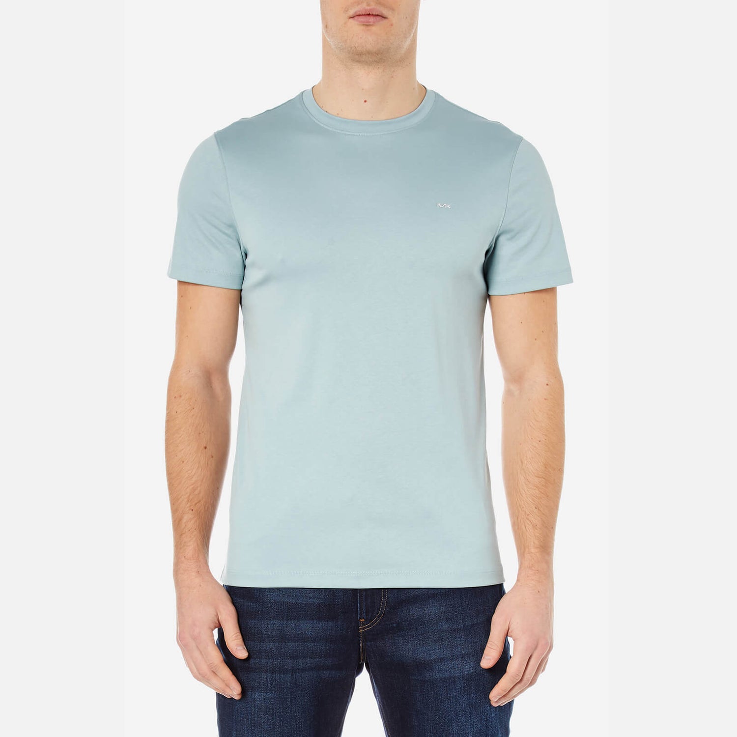 Michael Kors Men s Sleek Crew Neck T Shirt Pistachio TheHut