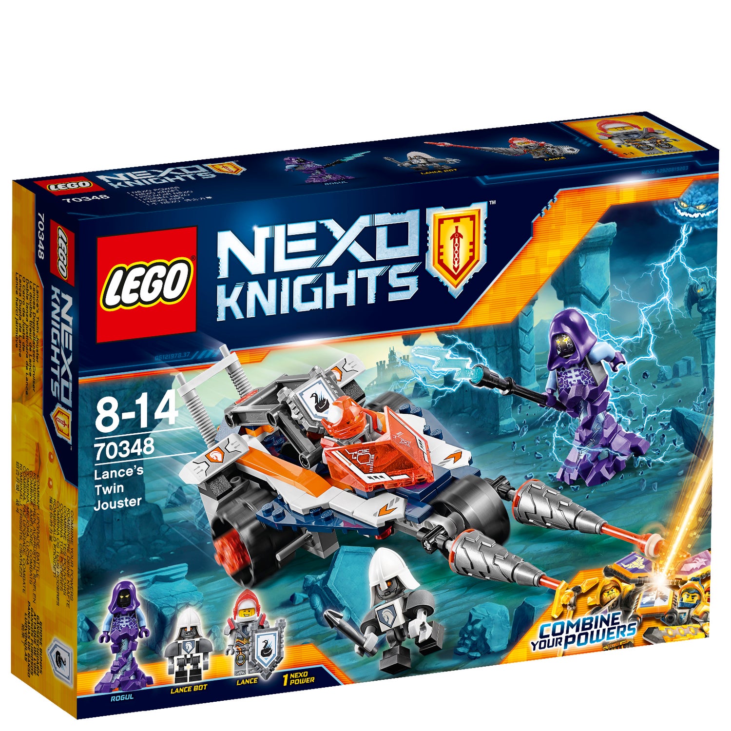 LEGO Nexo Knights: Lance's Twin (70348) Toys - Zavvi US