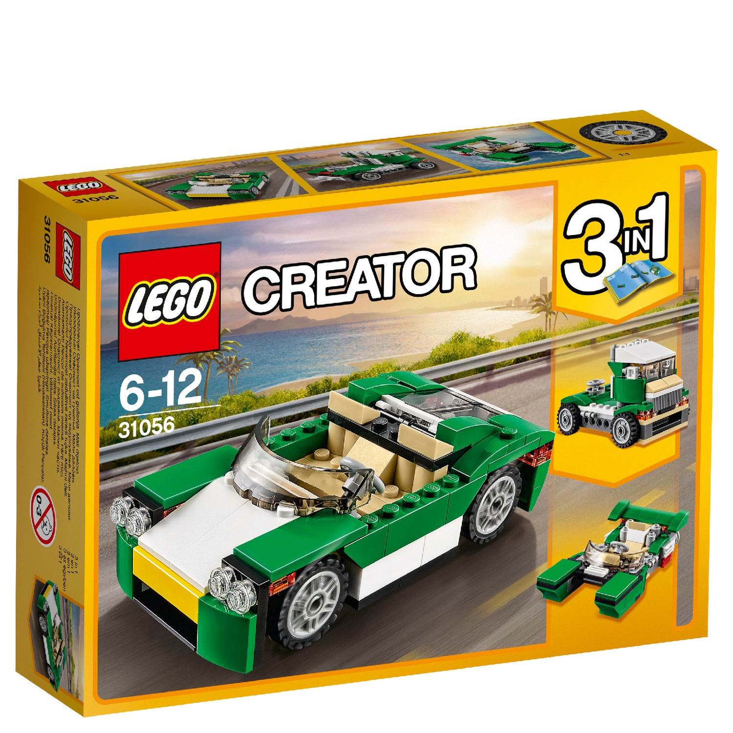LEGO Creator Green Cruiser 31056 Toys Zavvi UK