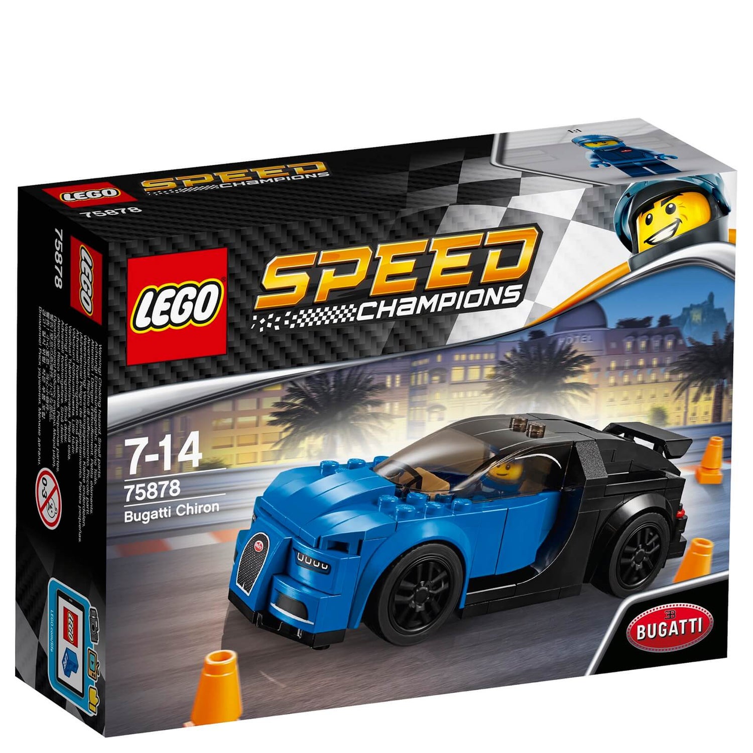 LEGO Speed Champions: Bugatti Chiron (75878) Toys - Zavvi US