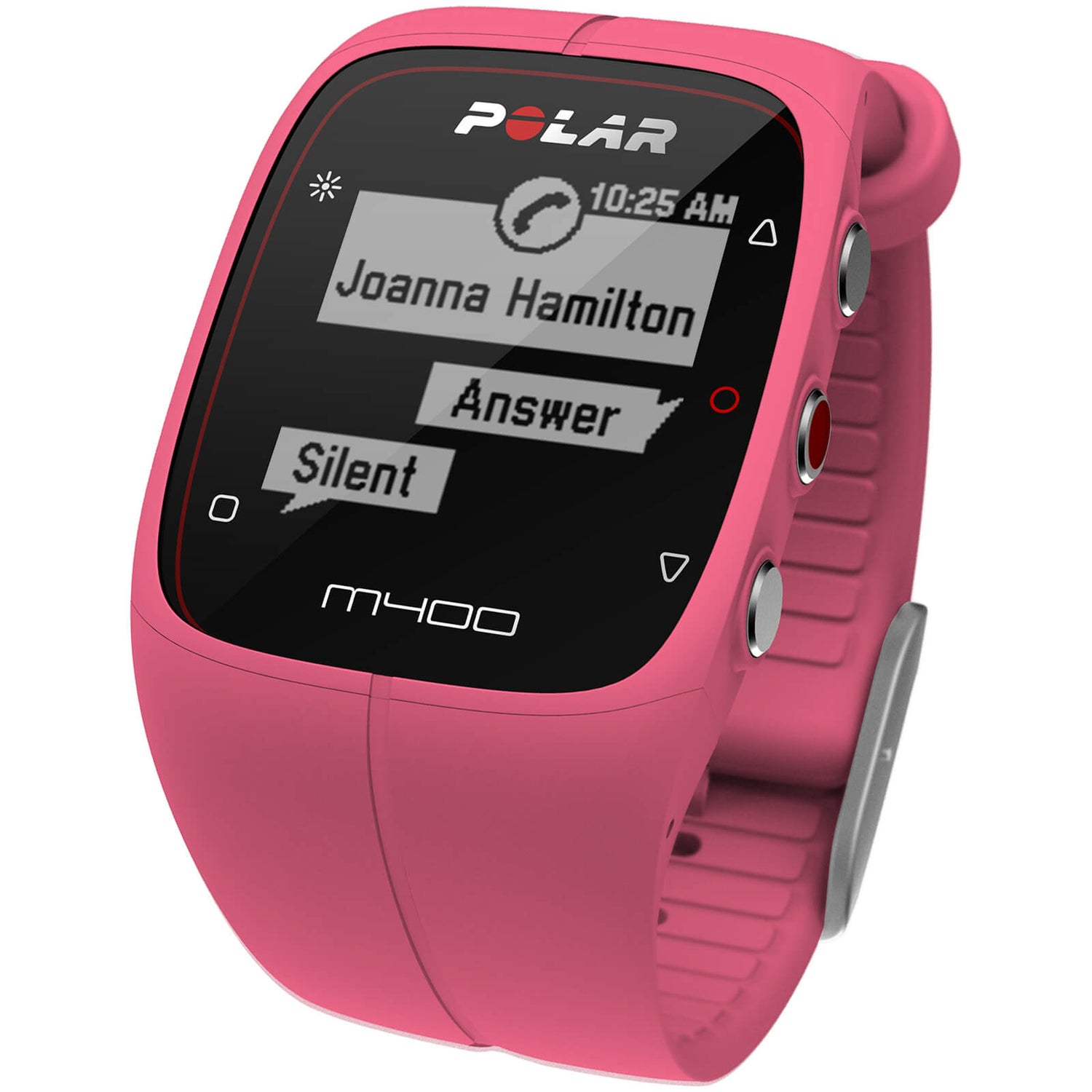 Meer dan wat dan ook ik ben ziek condoom Polar M400 GPS Running Watch with Heart Rate Monitor - Pink | ProBikeKit.com