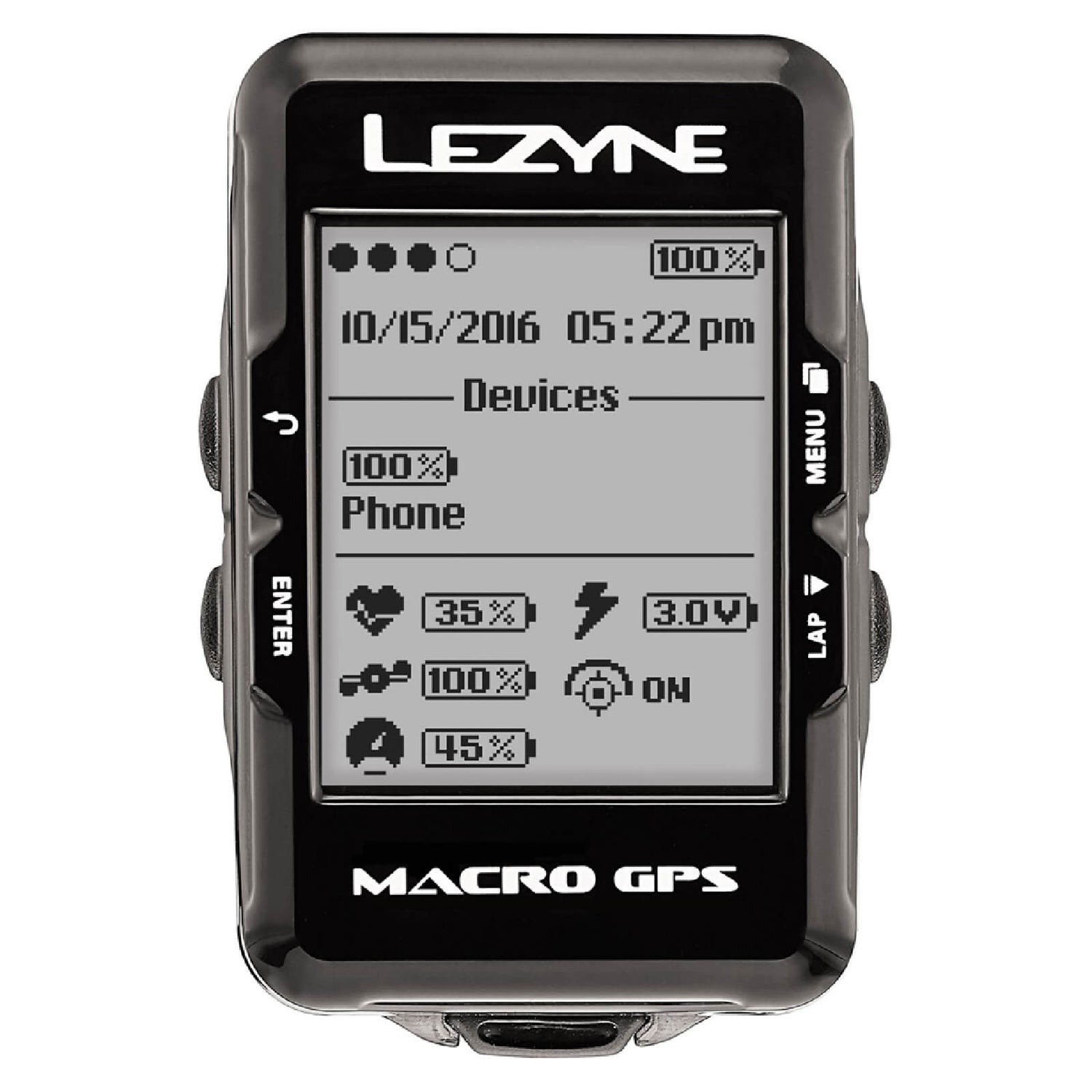Lezyne Macro GPS Cycle Computer ProBikeKit