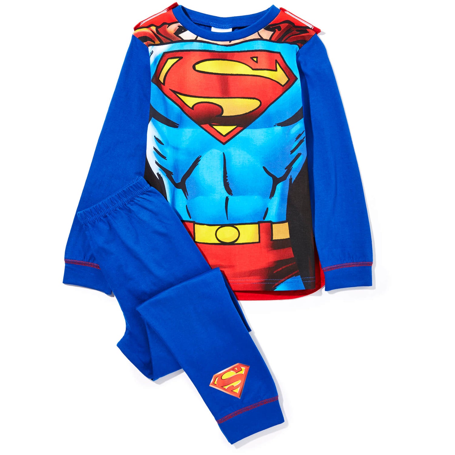 Pijama DC Superman (con capa) - Niño - Azul Merchandise |
