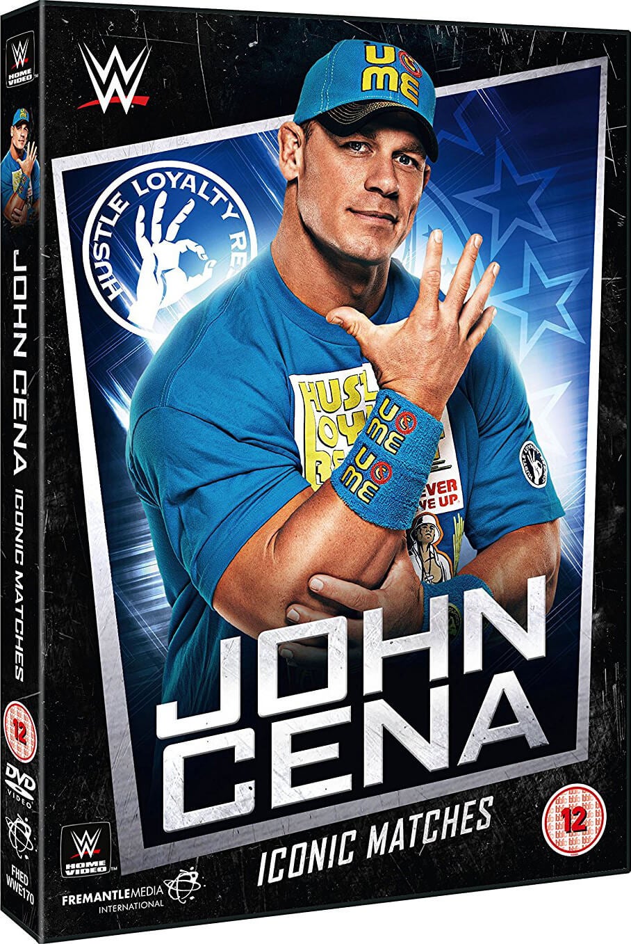 WWE John Cena Iconic Matches DVD Zavvi UK