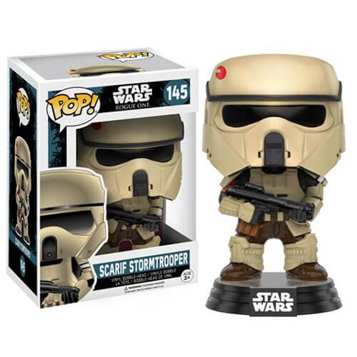 Star Wars Rogue One Scarif Stormtrooper Figurine Funko Pop! Bobblehead