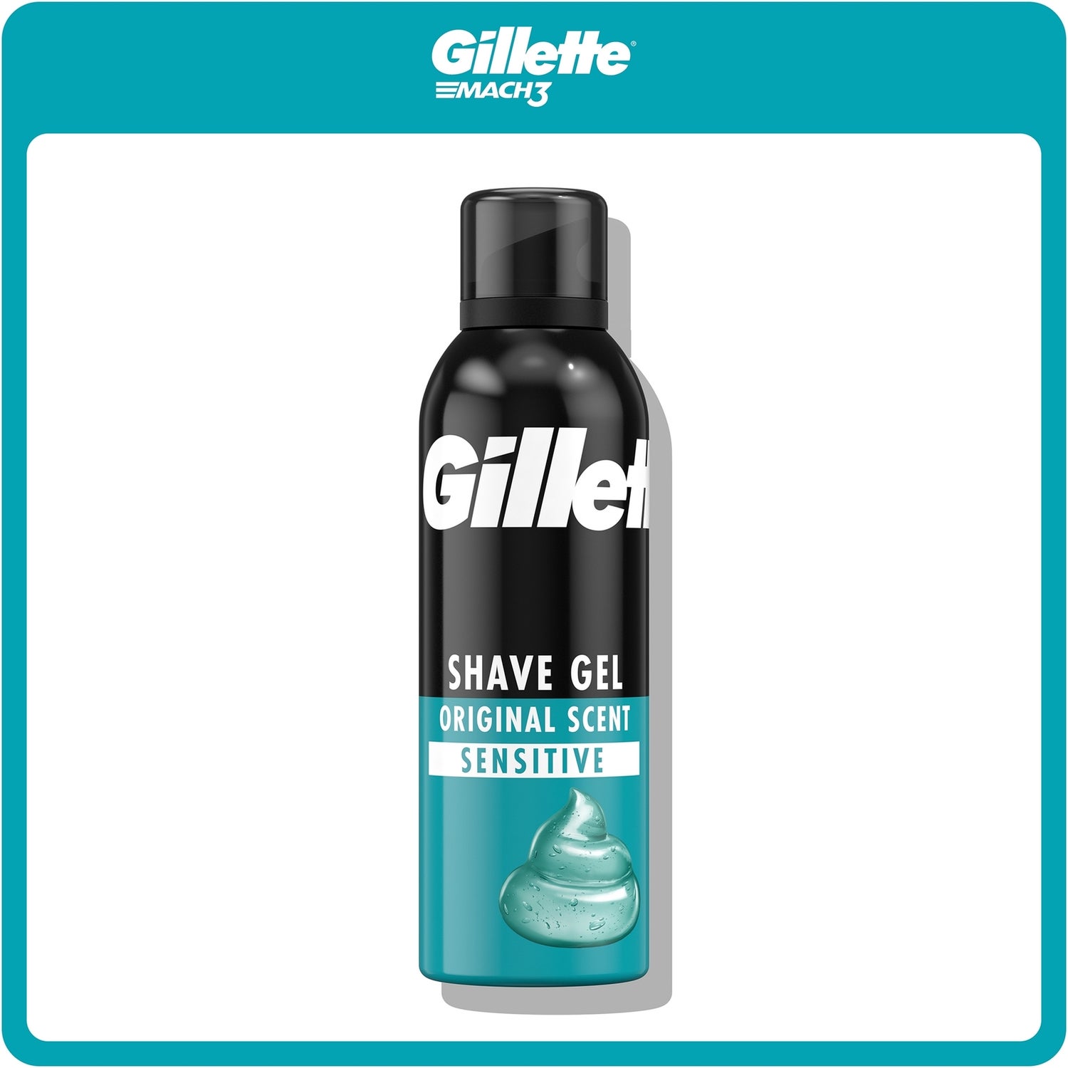 Gillette Shave Gel Sensitive | Gillette UK