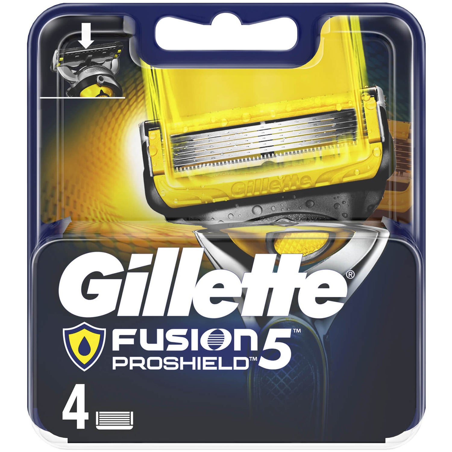 Gillette Fusion5 ProShield Razor Blades (4 Pack)