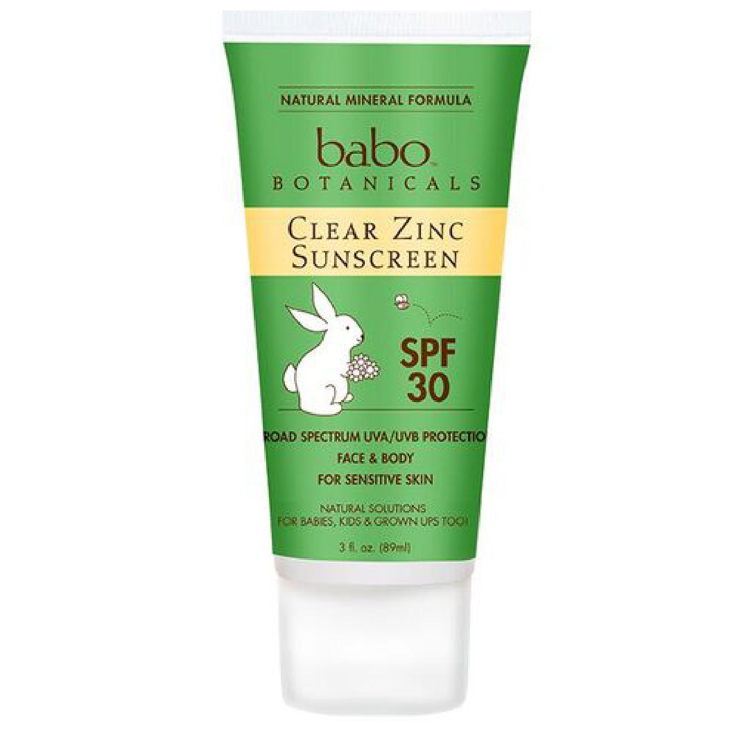 Babo Botanicals Clear Zinc Sunscreen SPF 30