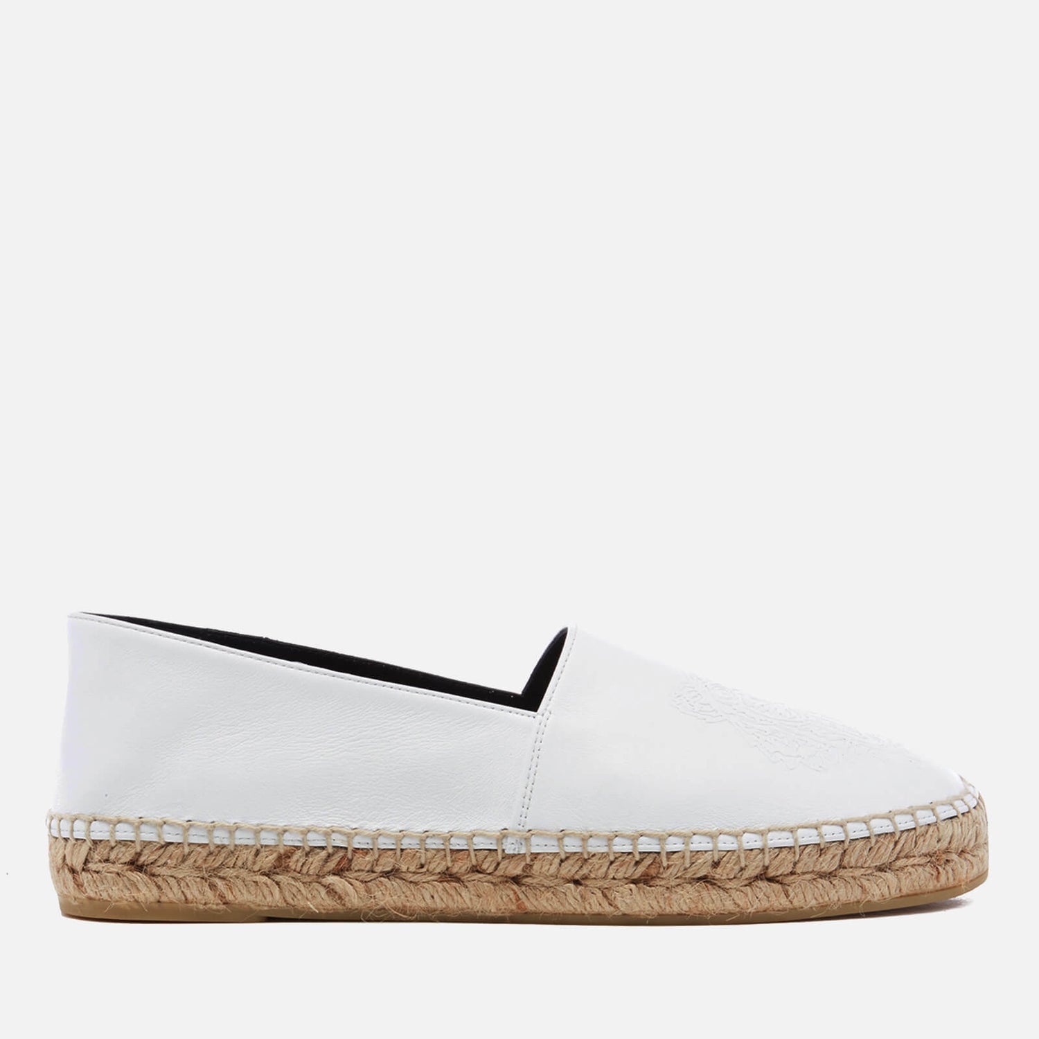 kenzo tiger espadrilles white