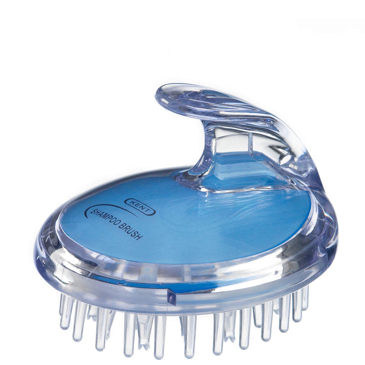 Kent Brushes Shampoo & Scalp Massage Brush Blue LOOKFANTASTIC