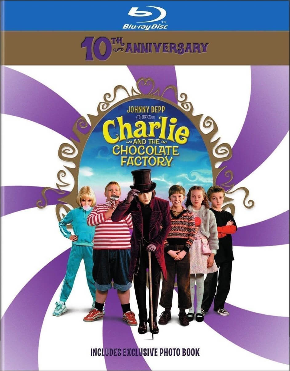 Charlie And The Chocolate Factory 10th Anniversary Blu-ray Zavvi (日本)