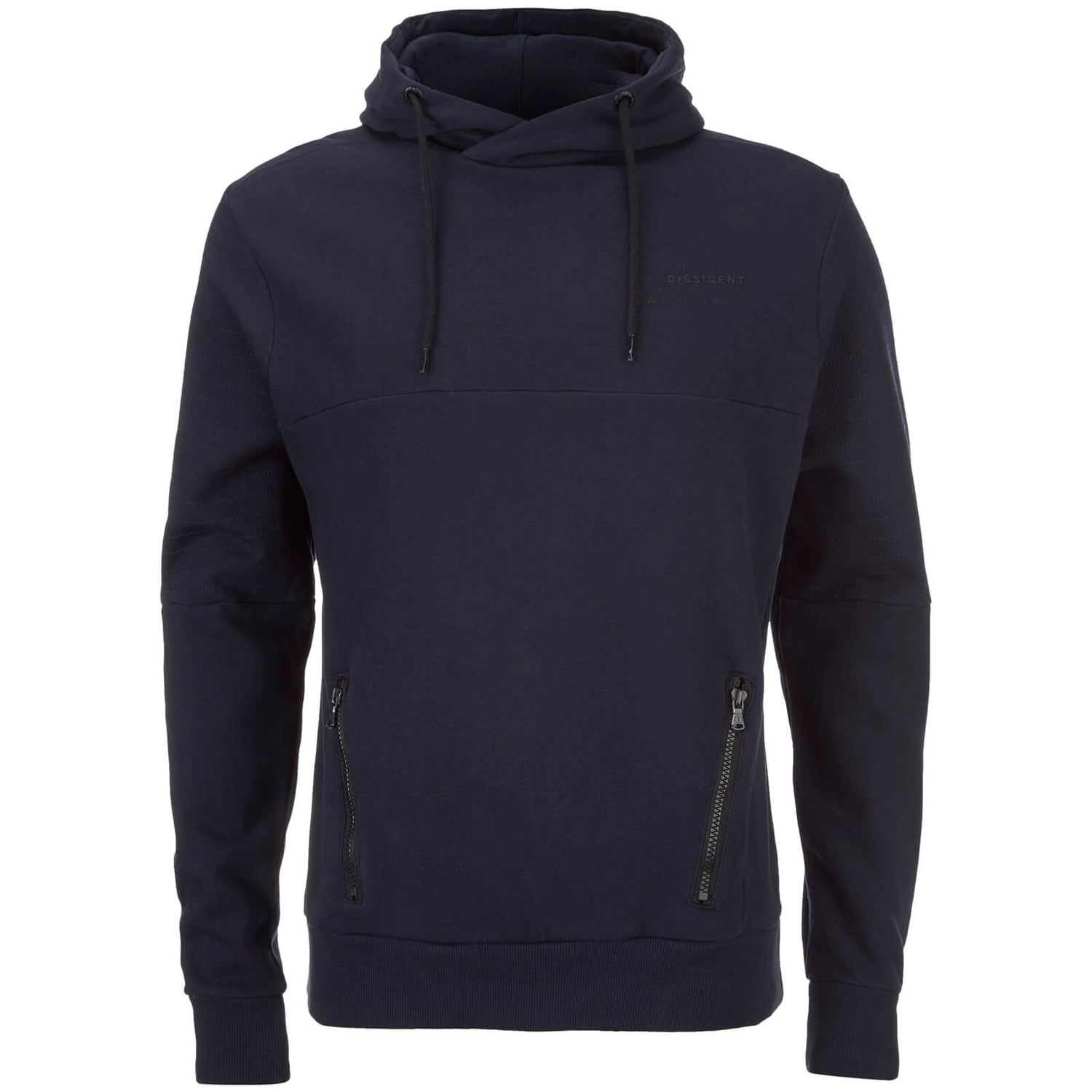 Sweat a Capuche Homme Tetra Dissident Bleu Marine Mens Clothing Zavvi France