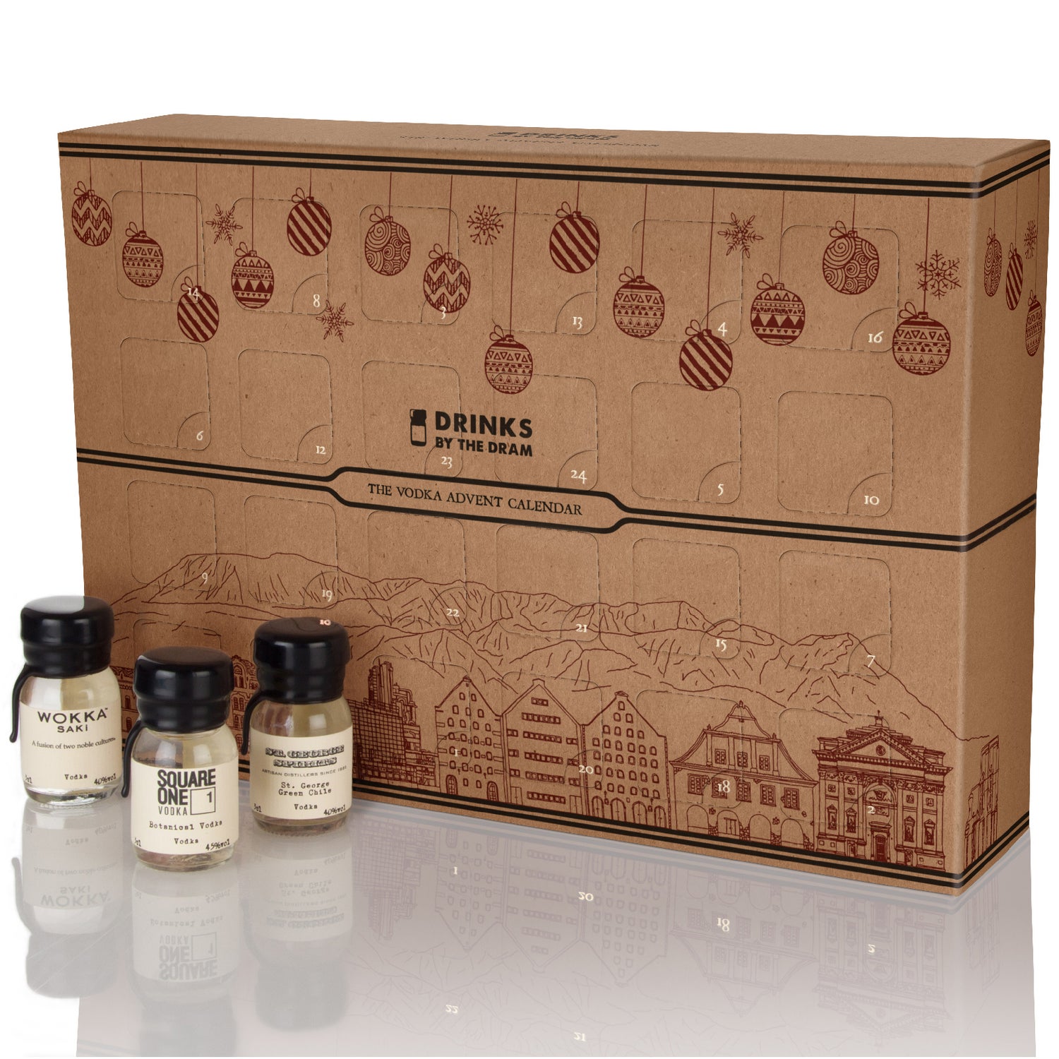 Drinks by the Dram The Vodka Advent Calendar IWOOT UK