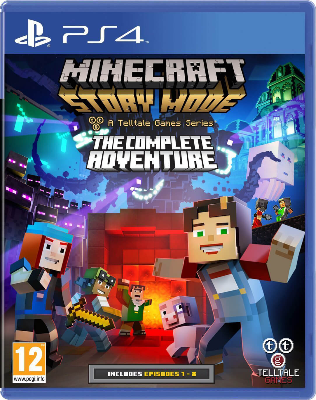 cálmese Más lejano acero Minecraft Story Mode Complete Adventure PS4 | Zavvi España