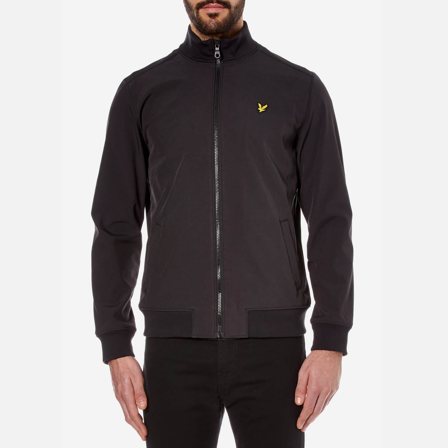 Lyle & scott zip through funnel neck soft shell sale jacket