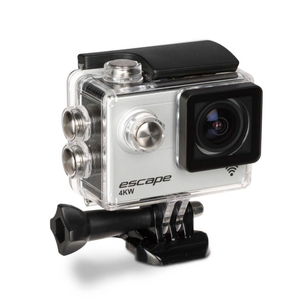 Caméra d'action Kitvision Escape 4K + accessoires -Argenté Electronics