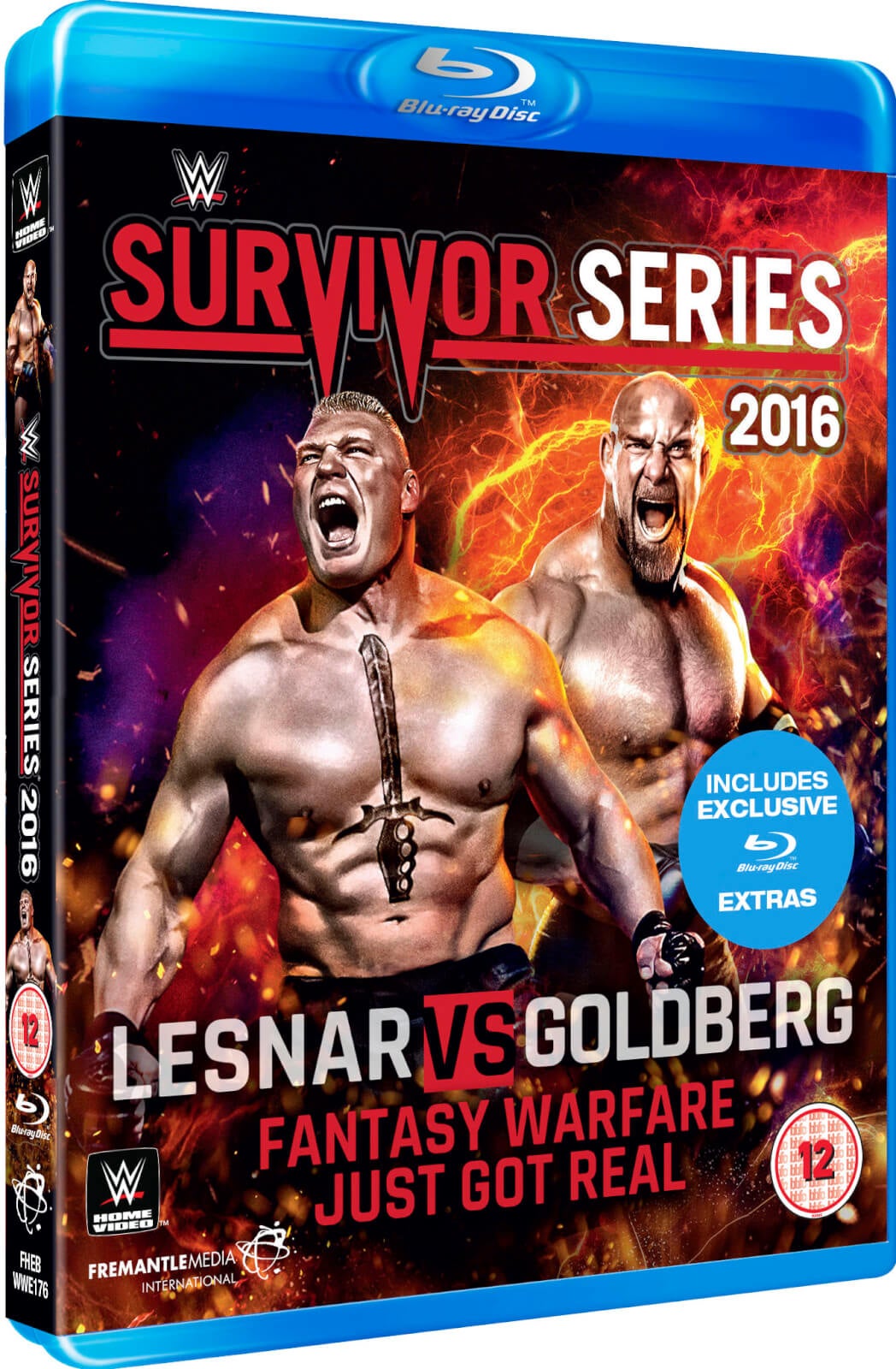 WWE: Survivor Series 2016 Blu-ray Zavvi Ireland