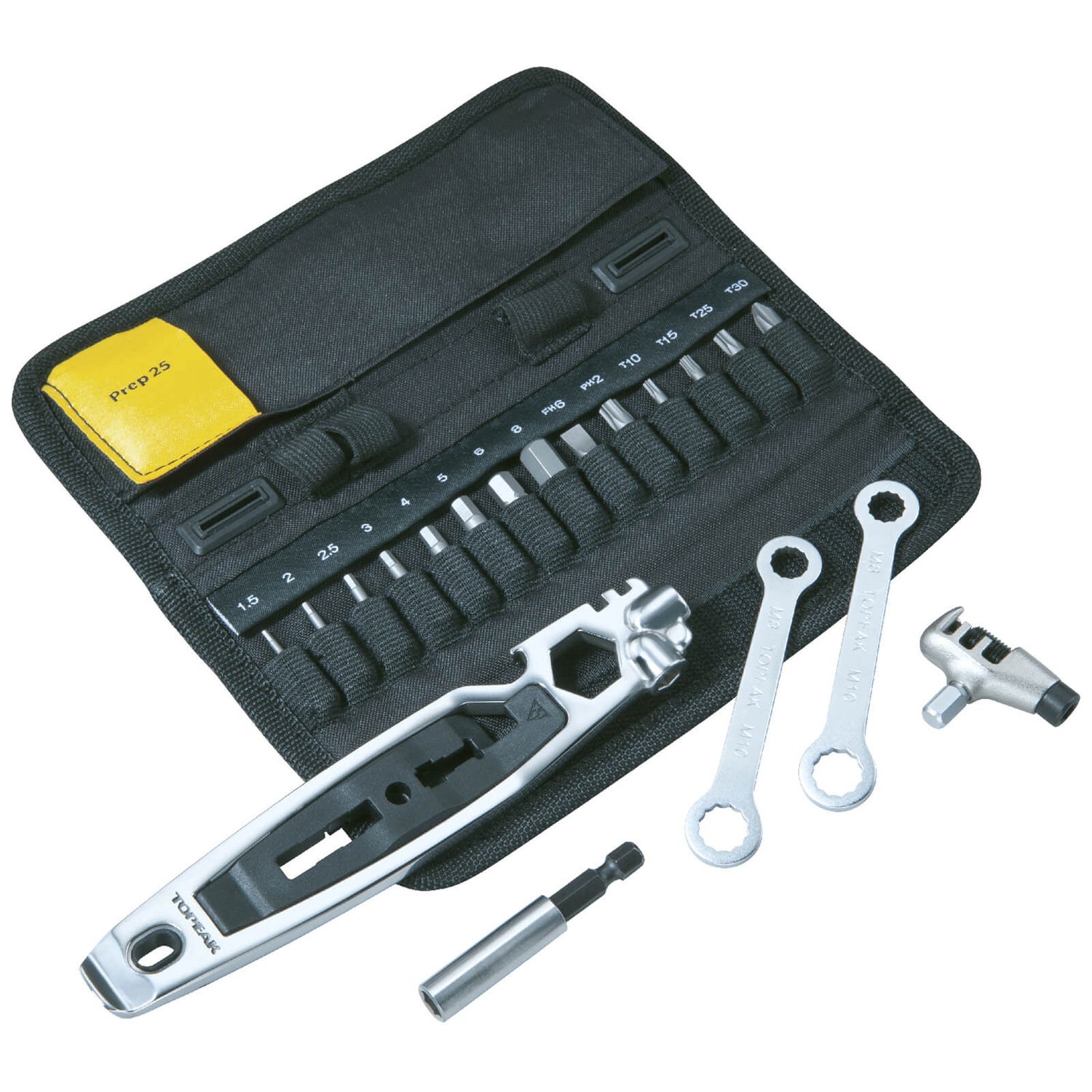 Topeak Prep 25 Tool Kit With Bag ProBikeKit