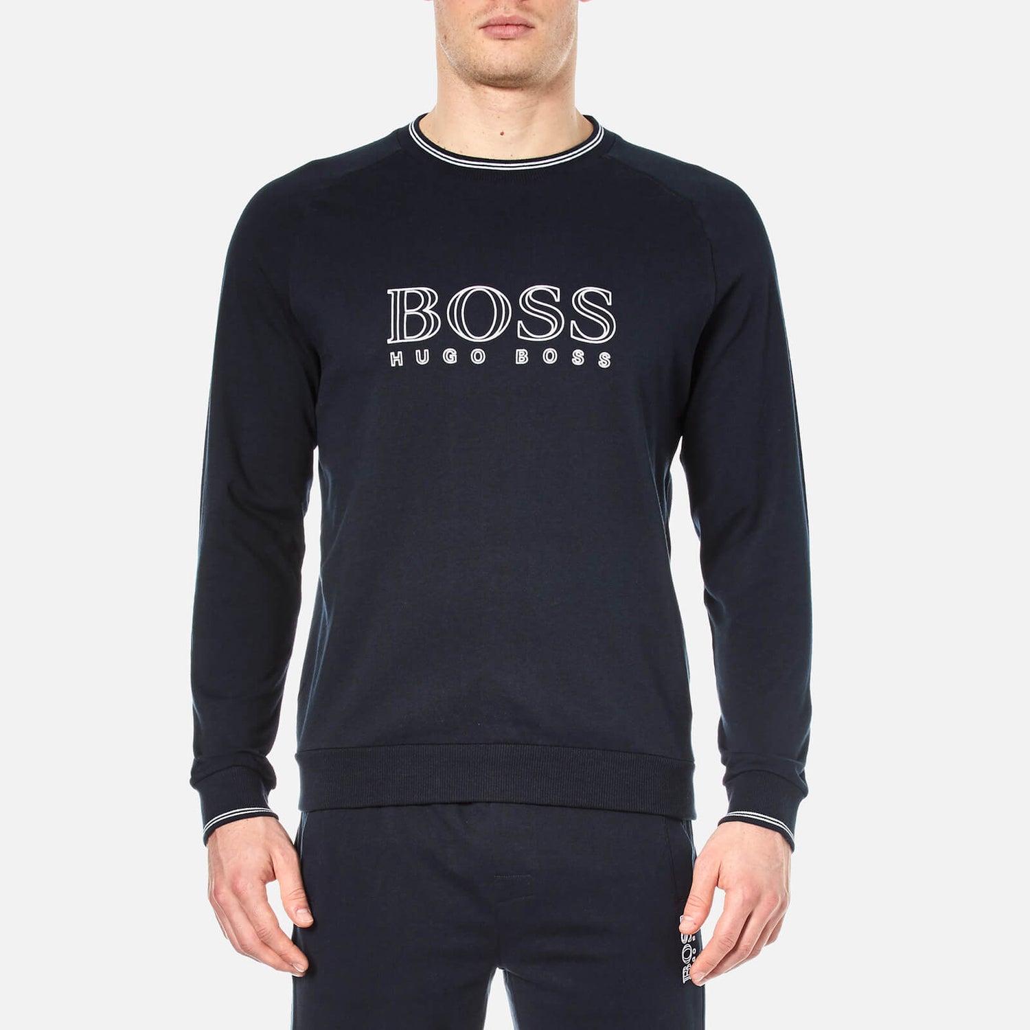 boss navy sweatshirt