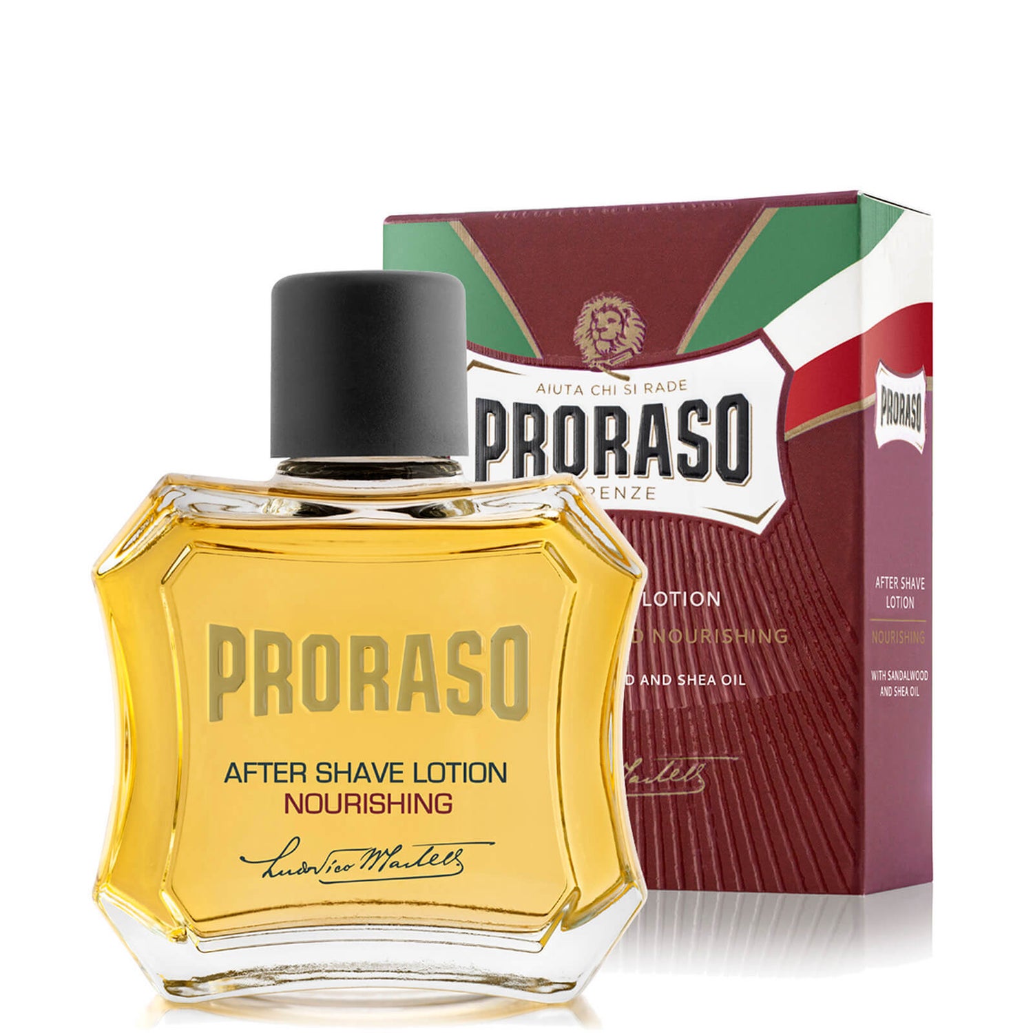Proraso After Shave Lotion 100ml Nourishing LOOKFANTASTIC