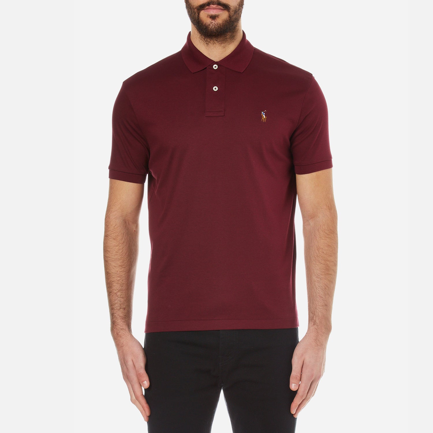 Polo Ralph Lauren Men's Custom Fit Pima Cotton Polo Shirt Classic