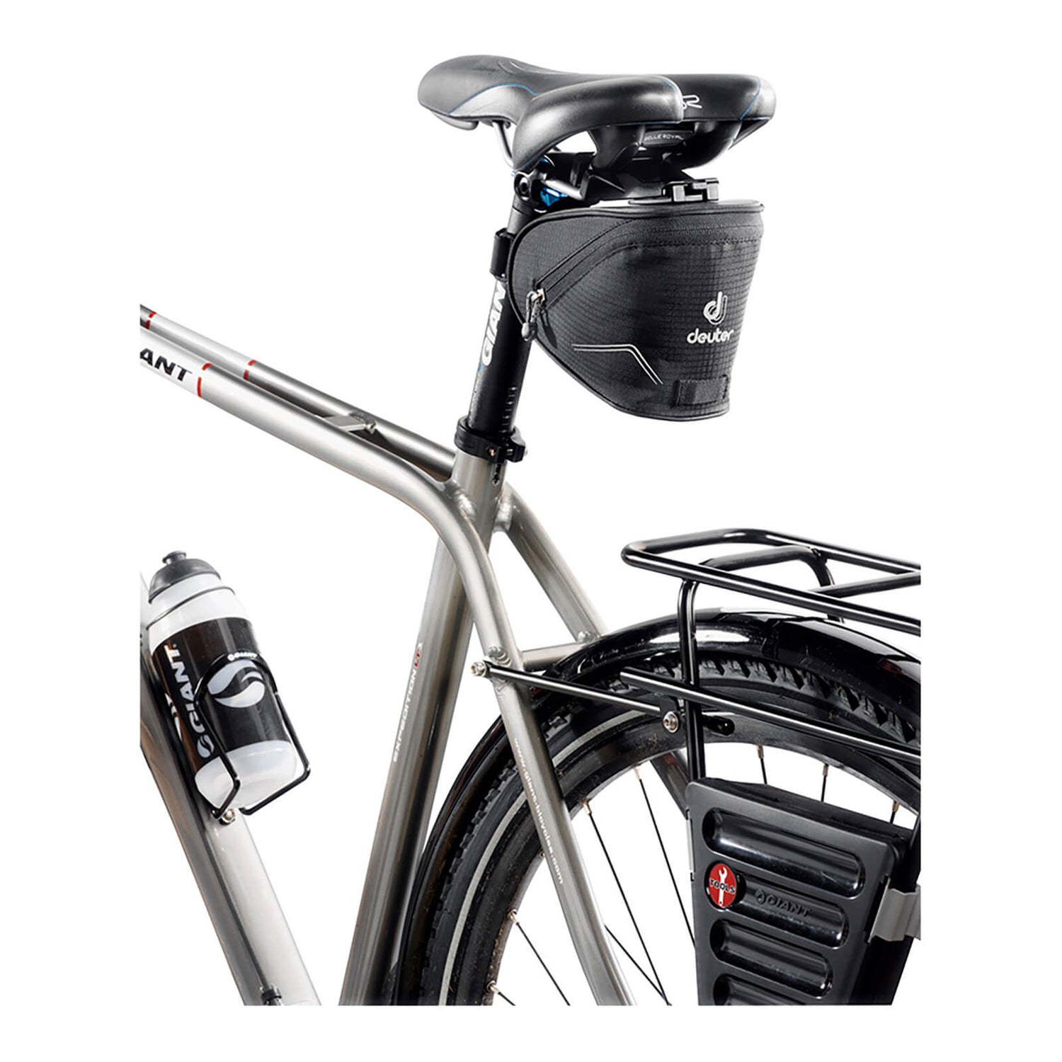 naald bed Uitbarsten Deuter Bike Bag III Saddlebag - Black | ProBikeKit.com