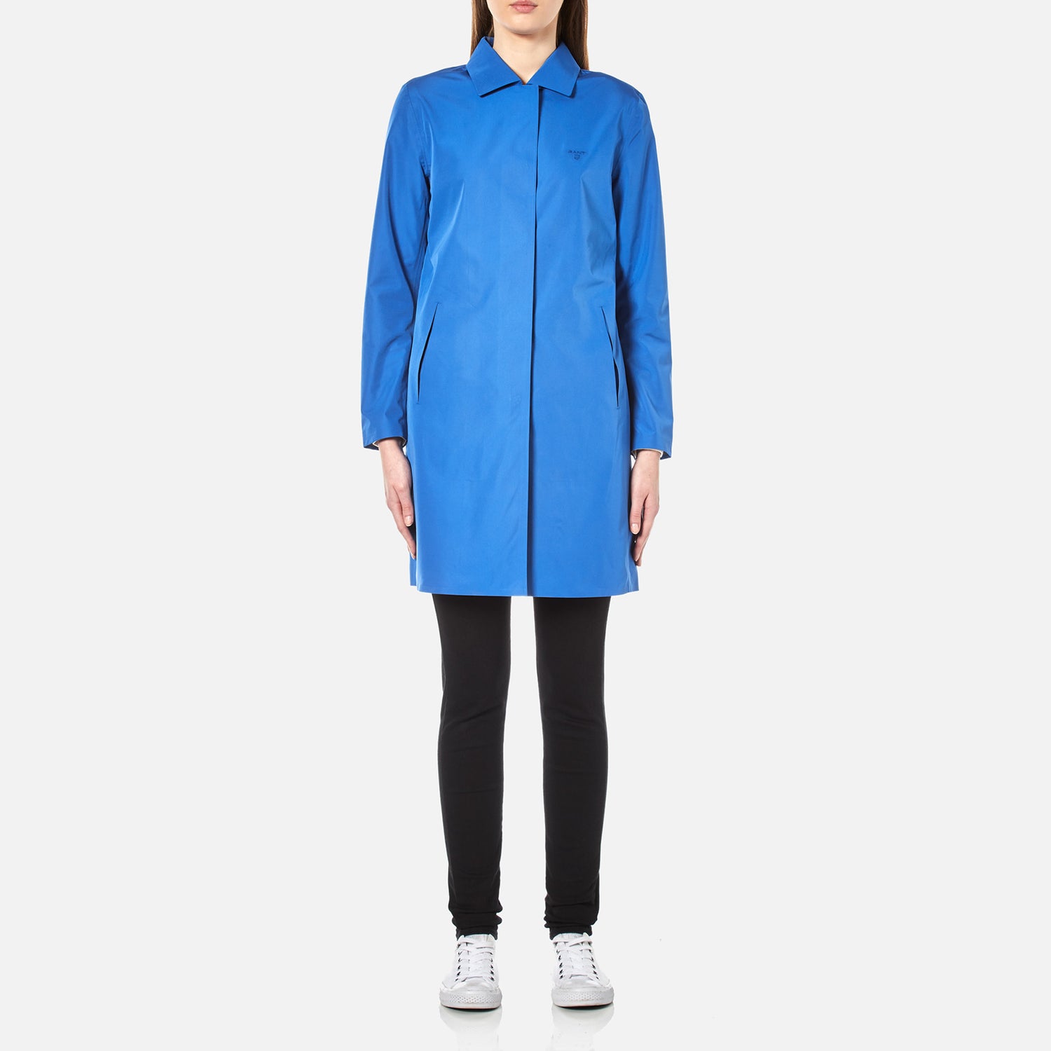 GANT Women s All Weather Coat Nautical Blue TheHut